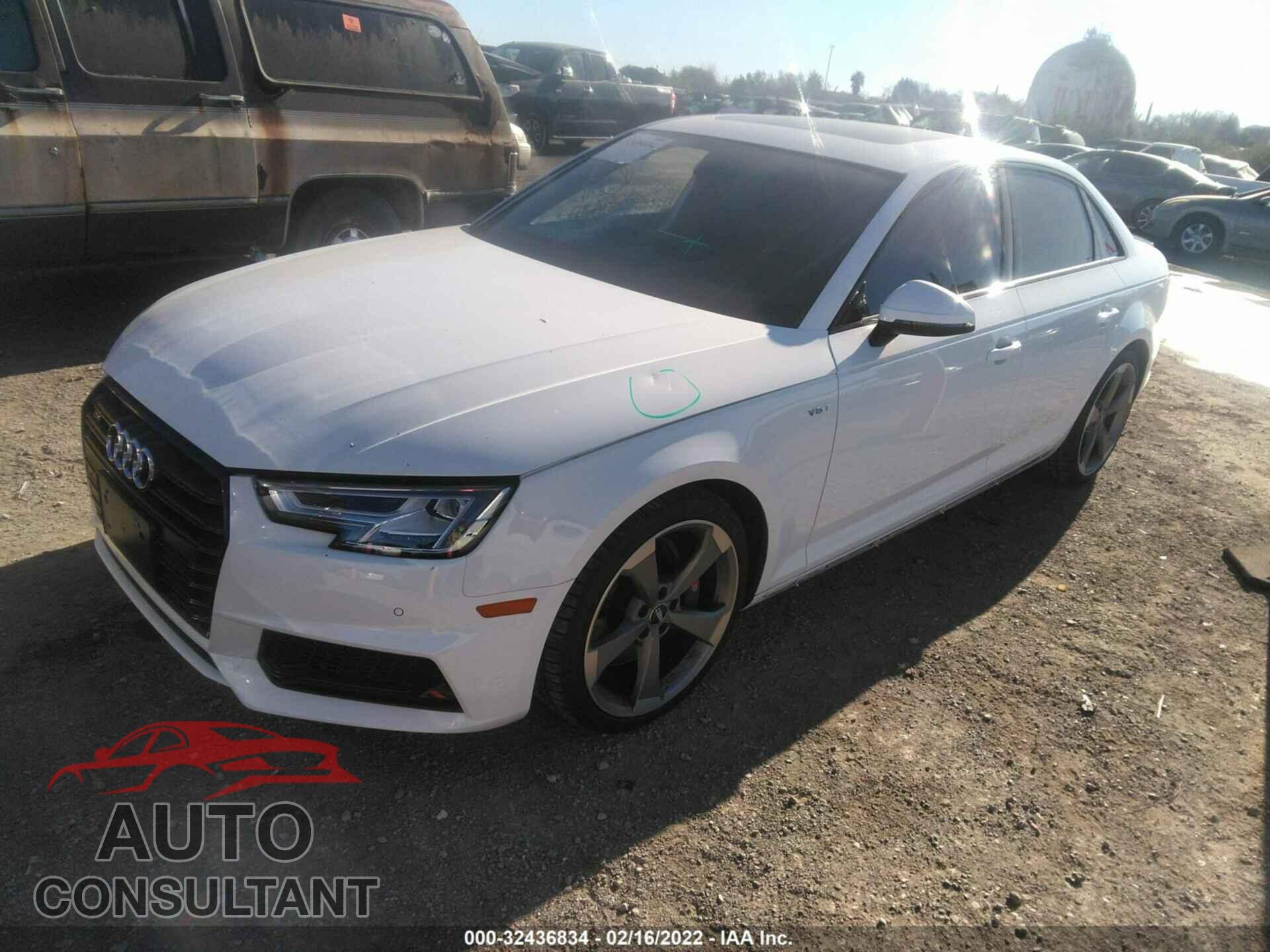 AUDI S4 2018 - WAUB4AF43JA200036