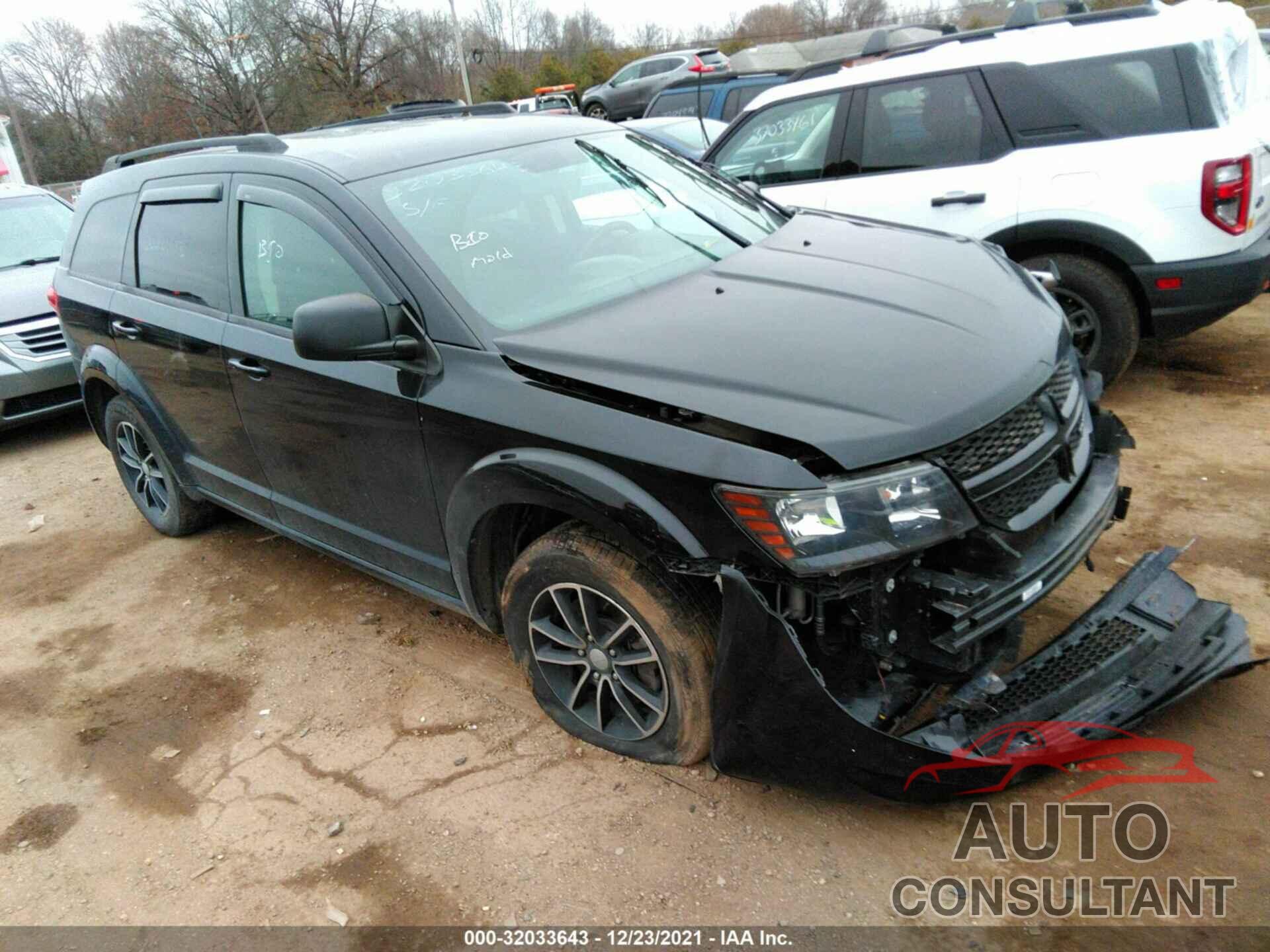 DODGE JOURNEY 2017 - 3C4PDDAG7HT678023