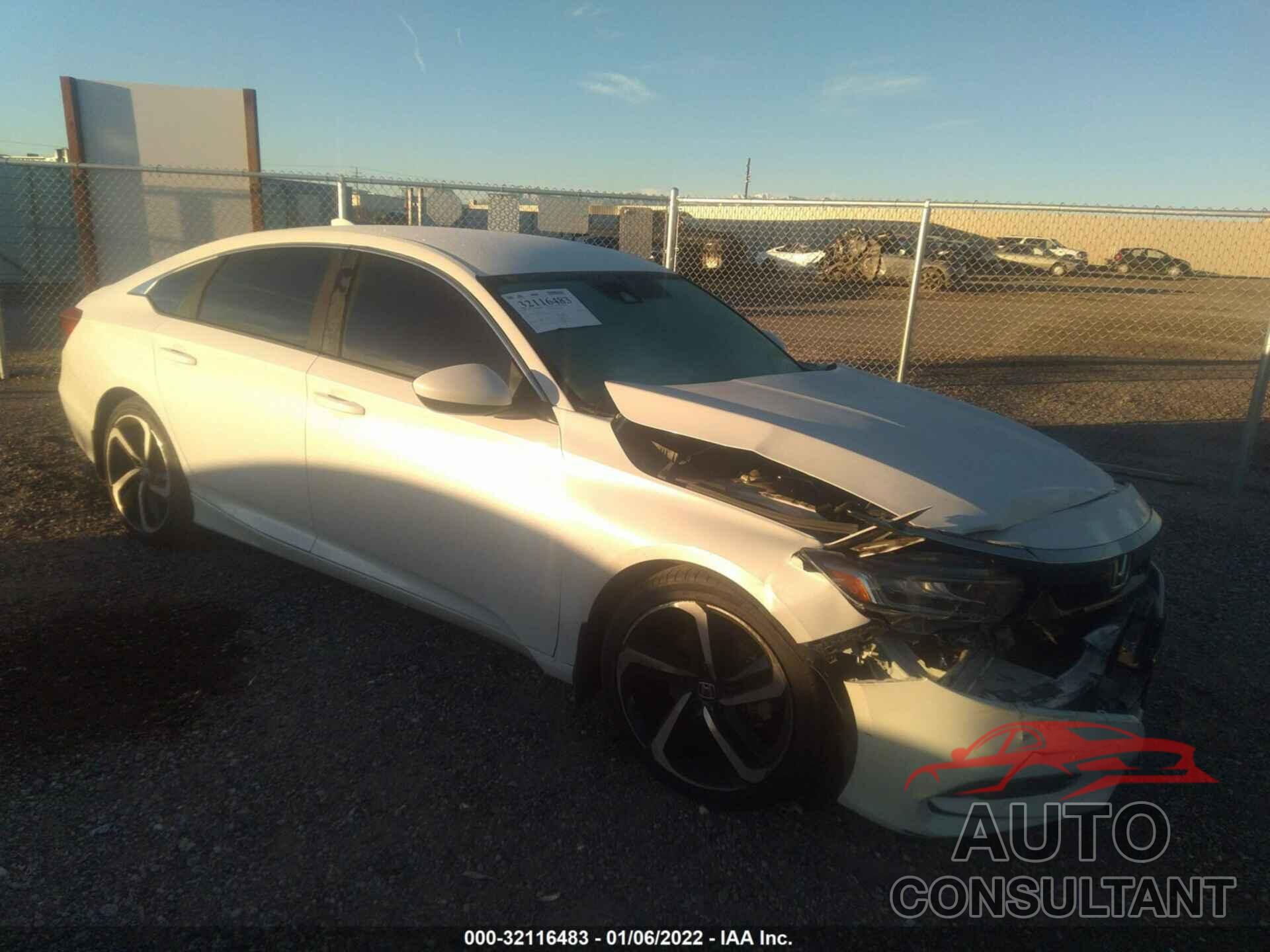 HONDA ACCORD SEDAN 2018 - 1HGCV1F39JA174507