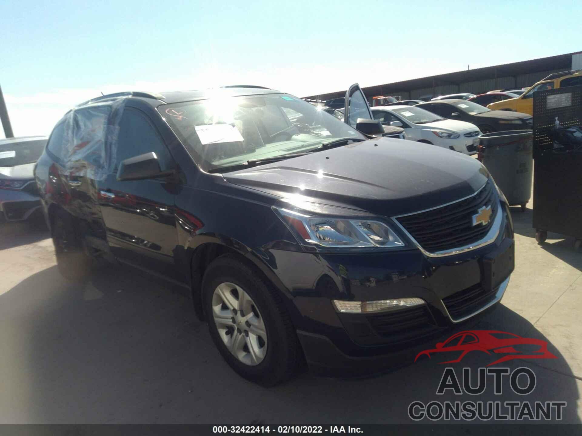 CHEVROLET TRAVERSE 2016 - 1GNKRFED6GJ221983