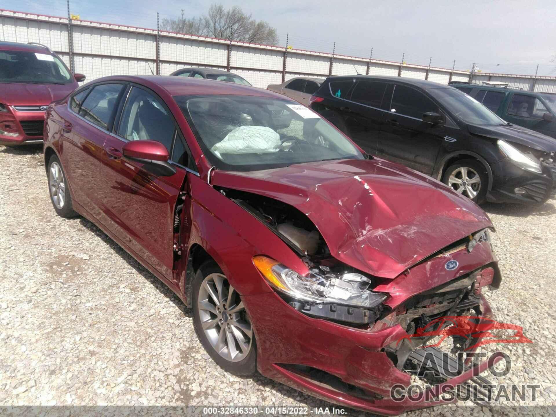 FORD FUSION 2017 - 3FA6P0HD7HR392683