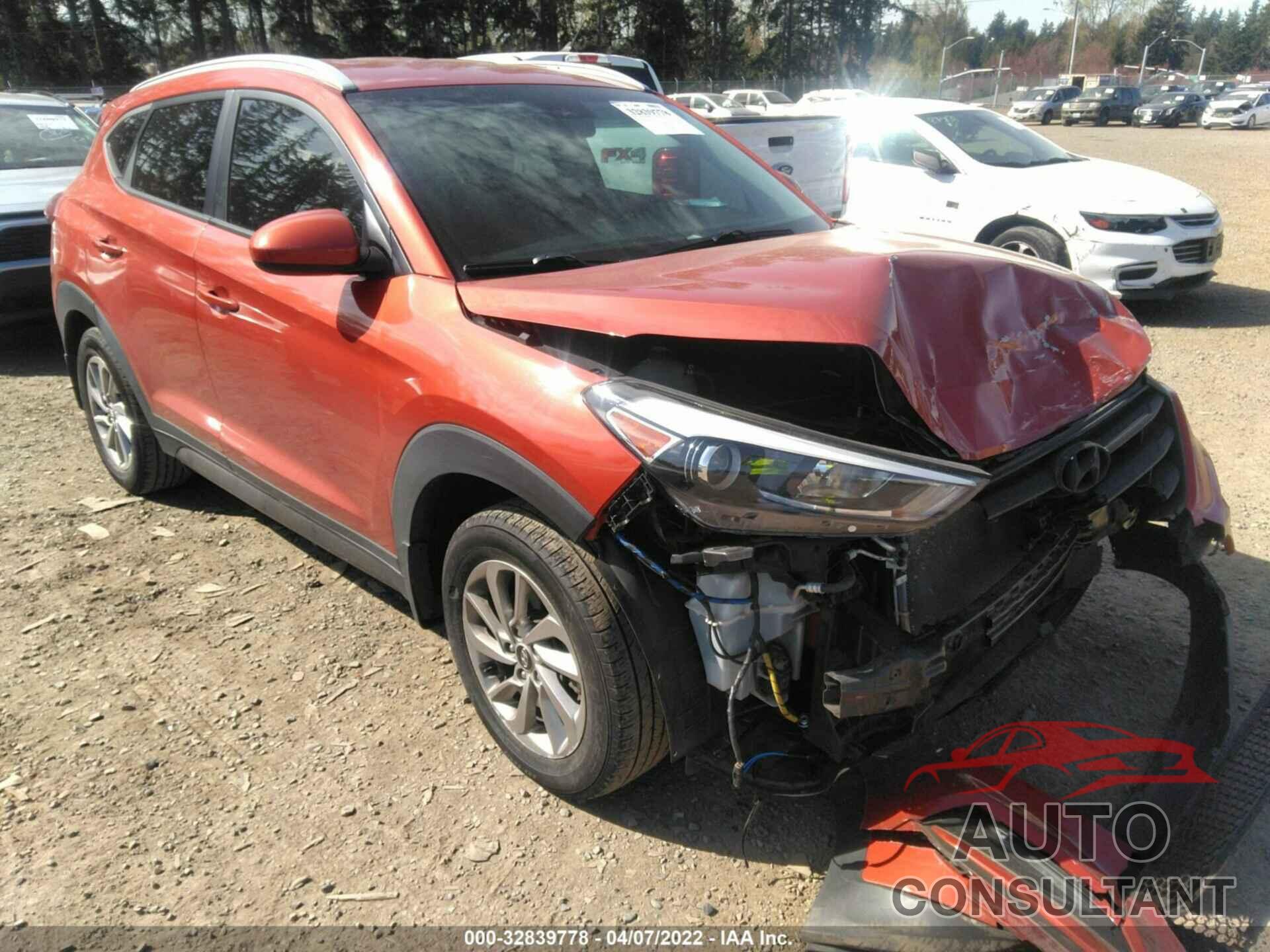HYUNDAI TUCSON 2016 - KM8J3CA44GU074437