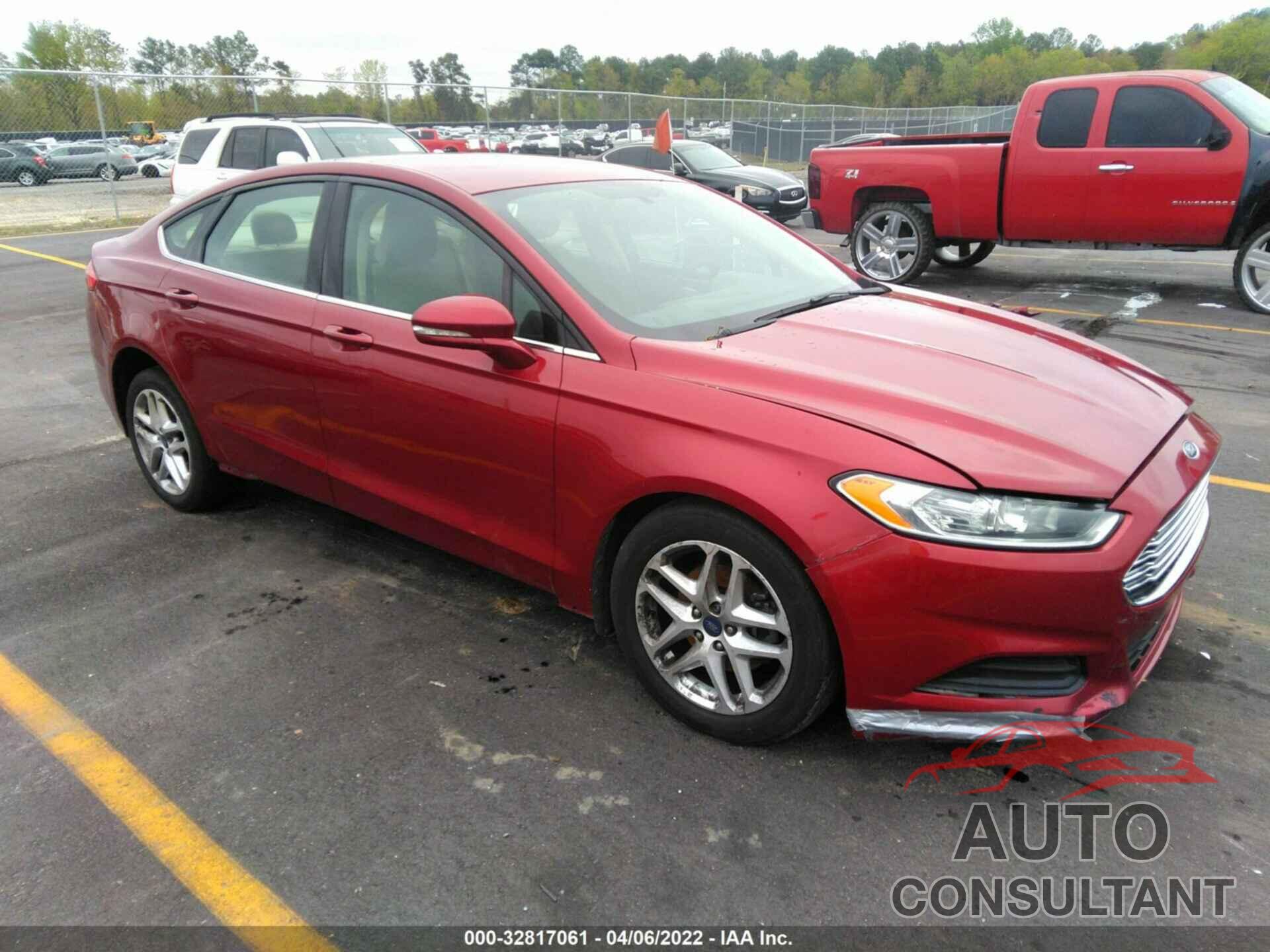 FORD FUSION 2016 - 3FA6P0H73GR207344