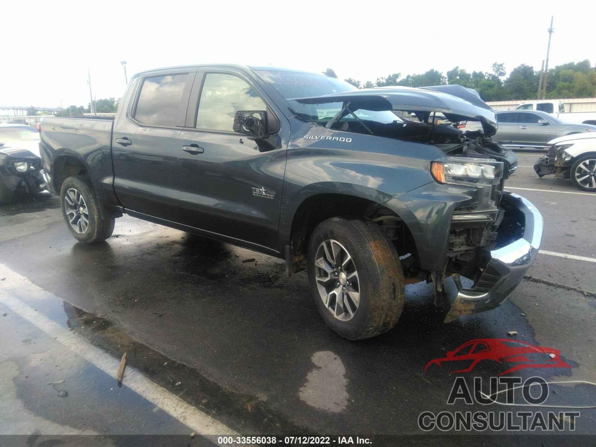 CHEVROLET SILVERADO 1500 2020 - 3GCPWCED2LG407067