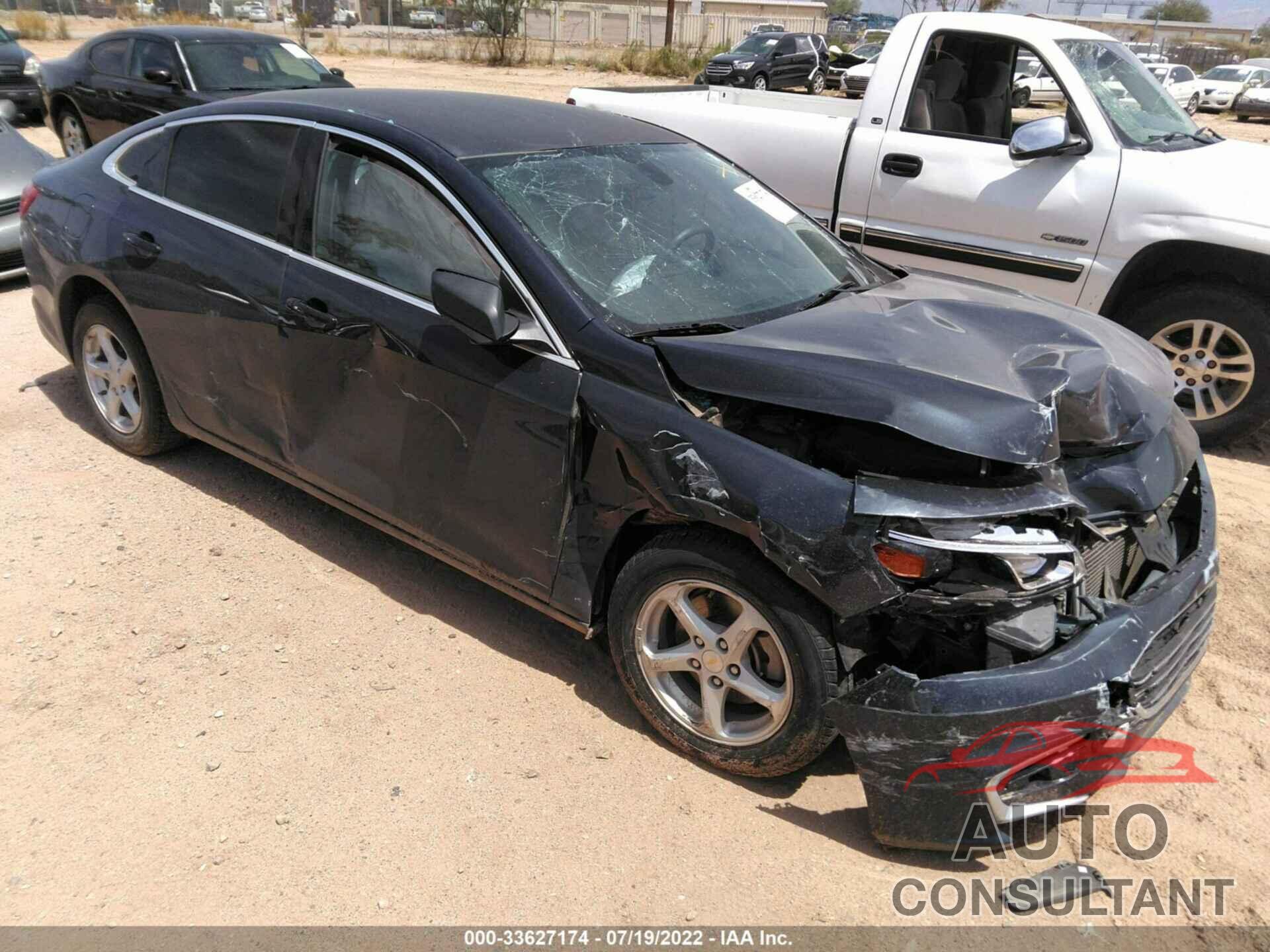 CHEVROLET MALIBU 2016 - 1G1ZB5ST1GF293574