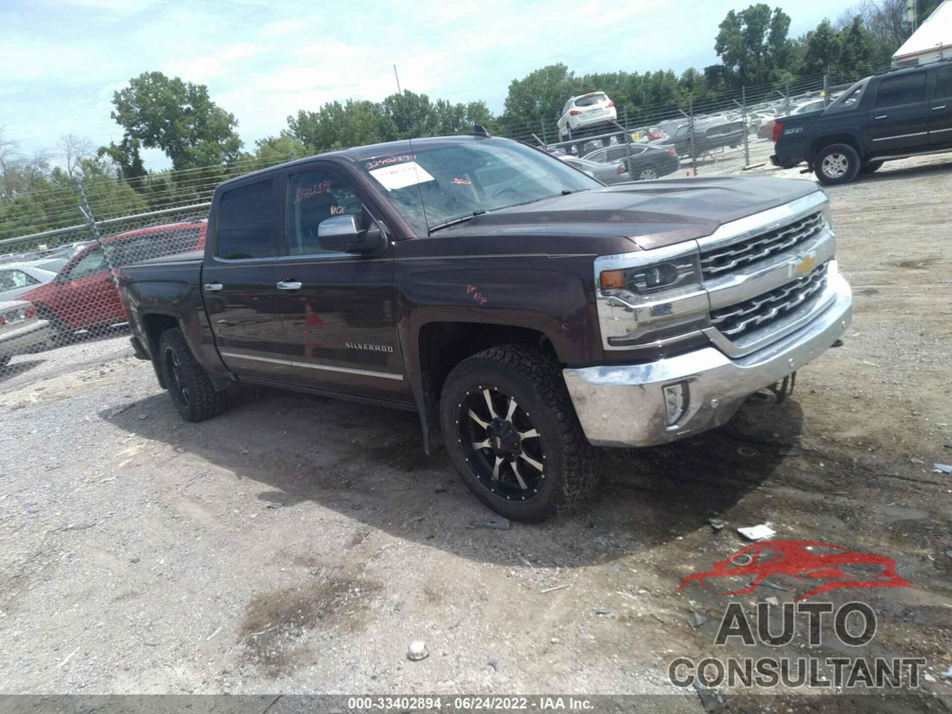 CHEVROLET SILVERADO 1500 2016 - 3GCUKSEC5GG249622