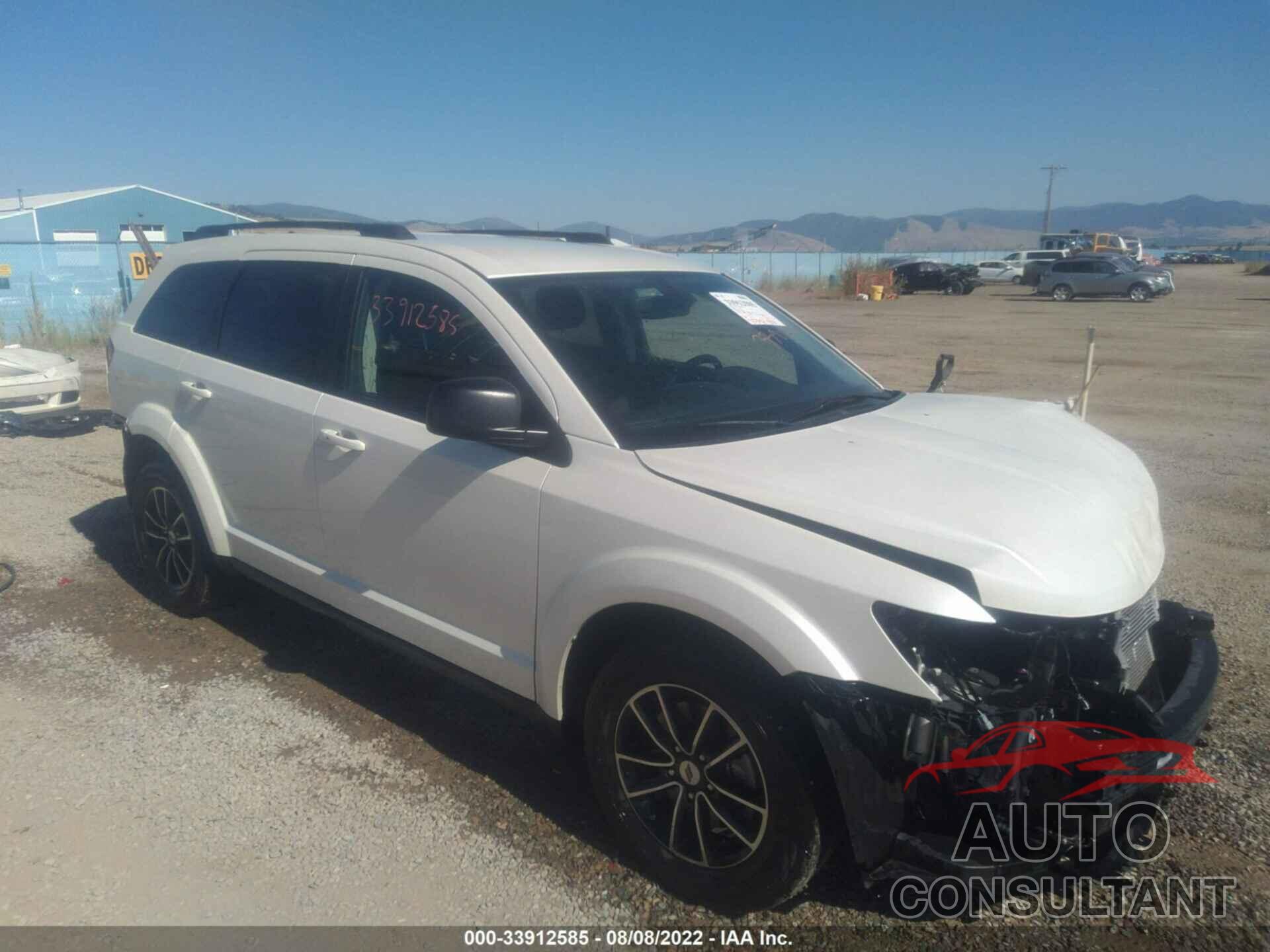 DODGE JOURNEY 2018 - 3C4PDCAB7JT520785