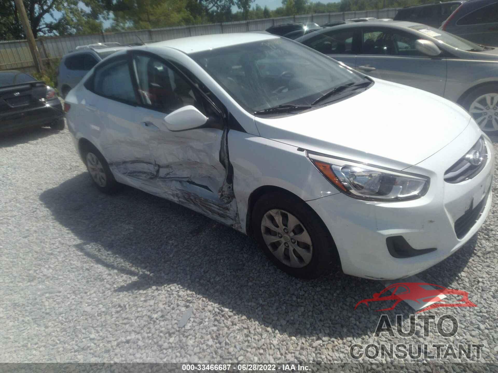 HYUNDAI ACCENT 2016 - KMHCT4AEXGU942397