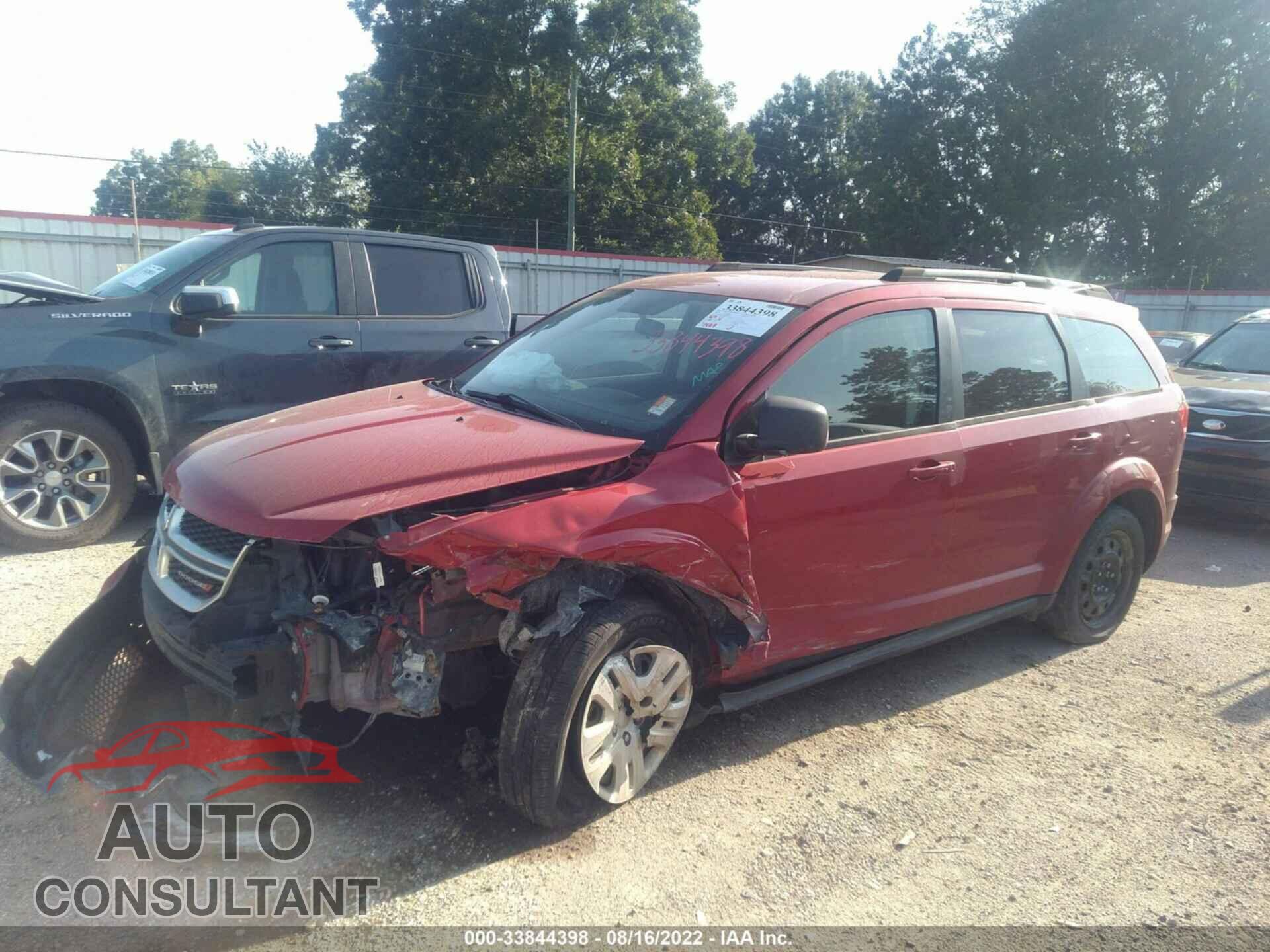 DODGE JOURNEY 2017 - 3C4PDCAB5HT621883