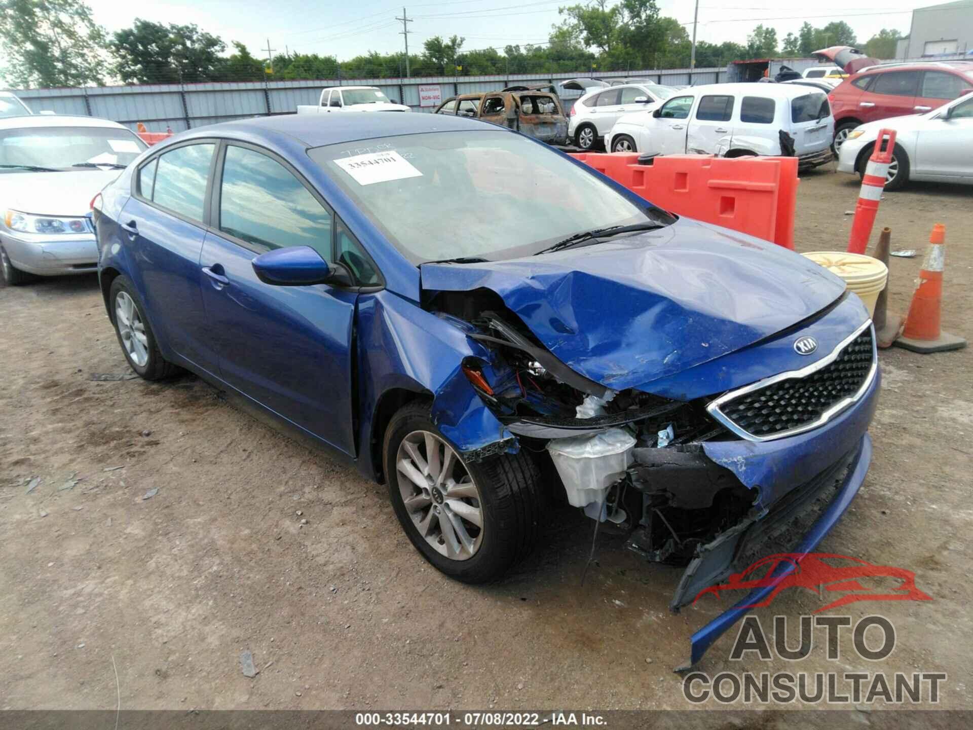 KIA FORTE 2017 - 3KPFL4A71HE021303