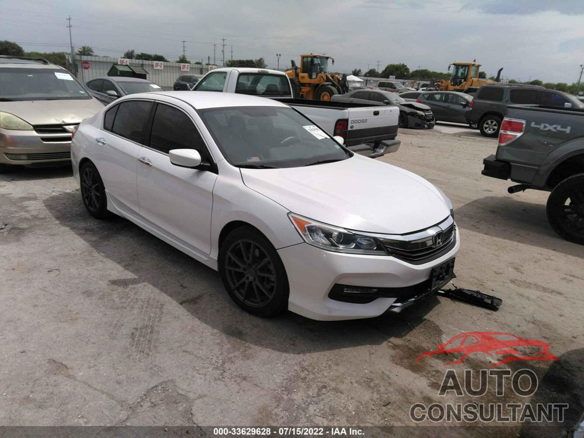 HONDA ACCORD SEDAN 2016 - 1HGCR2F5XGA143190