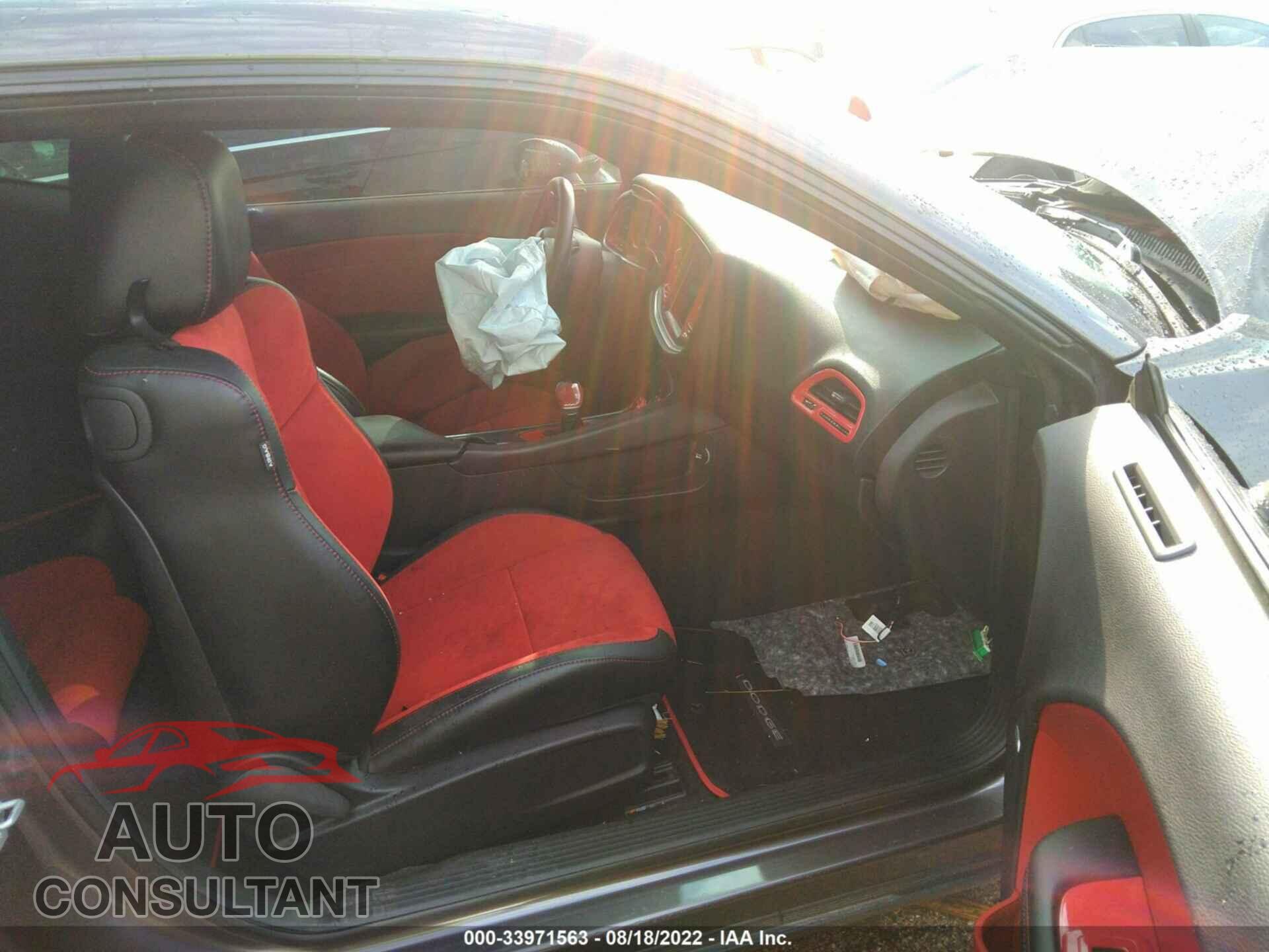 DODGE CHALLENGER 2017 - 2C3CDZFJ0HH539140