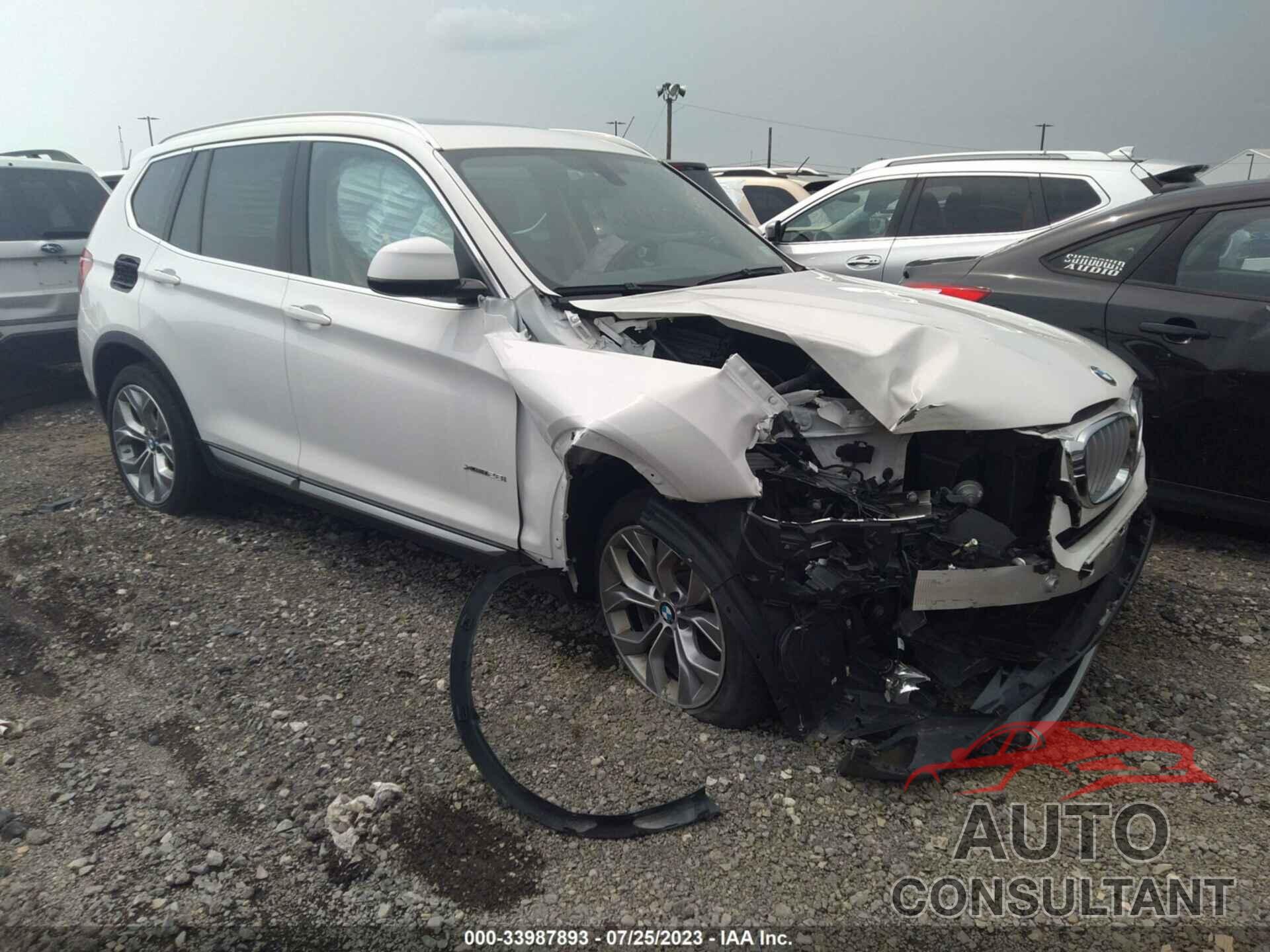 BMW X3 2017 - 5UXWX9C36H0W73532