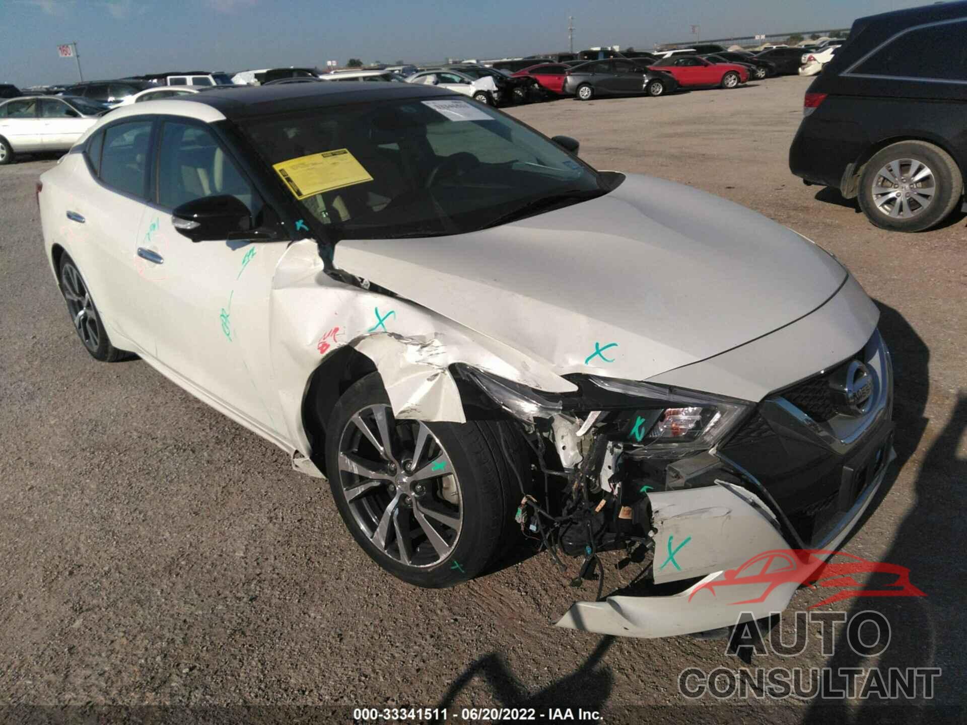 NISSAN MAXIMA 2017 - 1N4AA6AP0HC439098