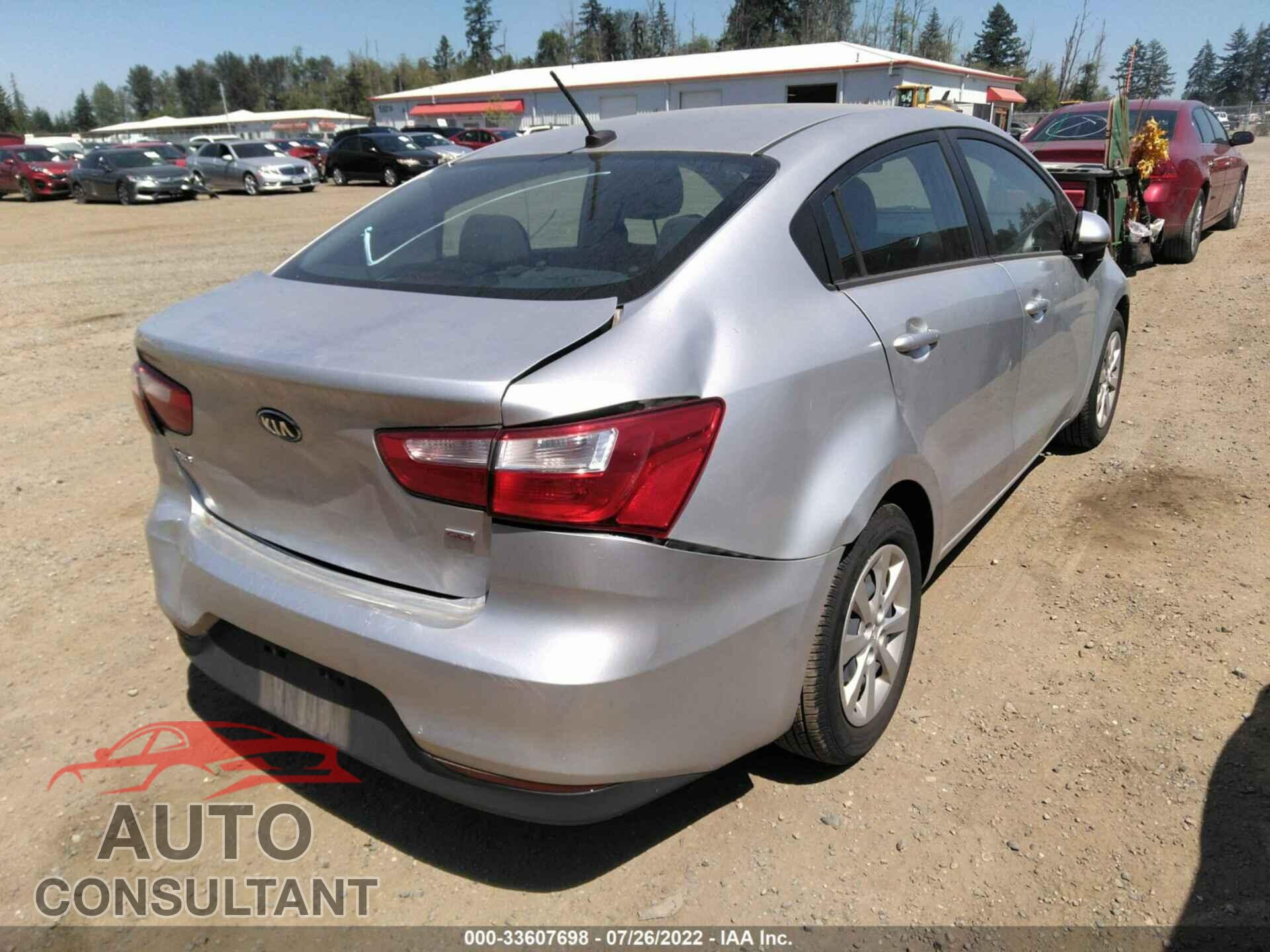 KIA RIO 2017 - KNADM4A35H6015198