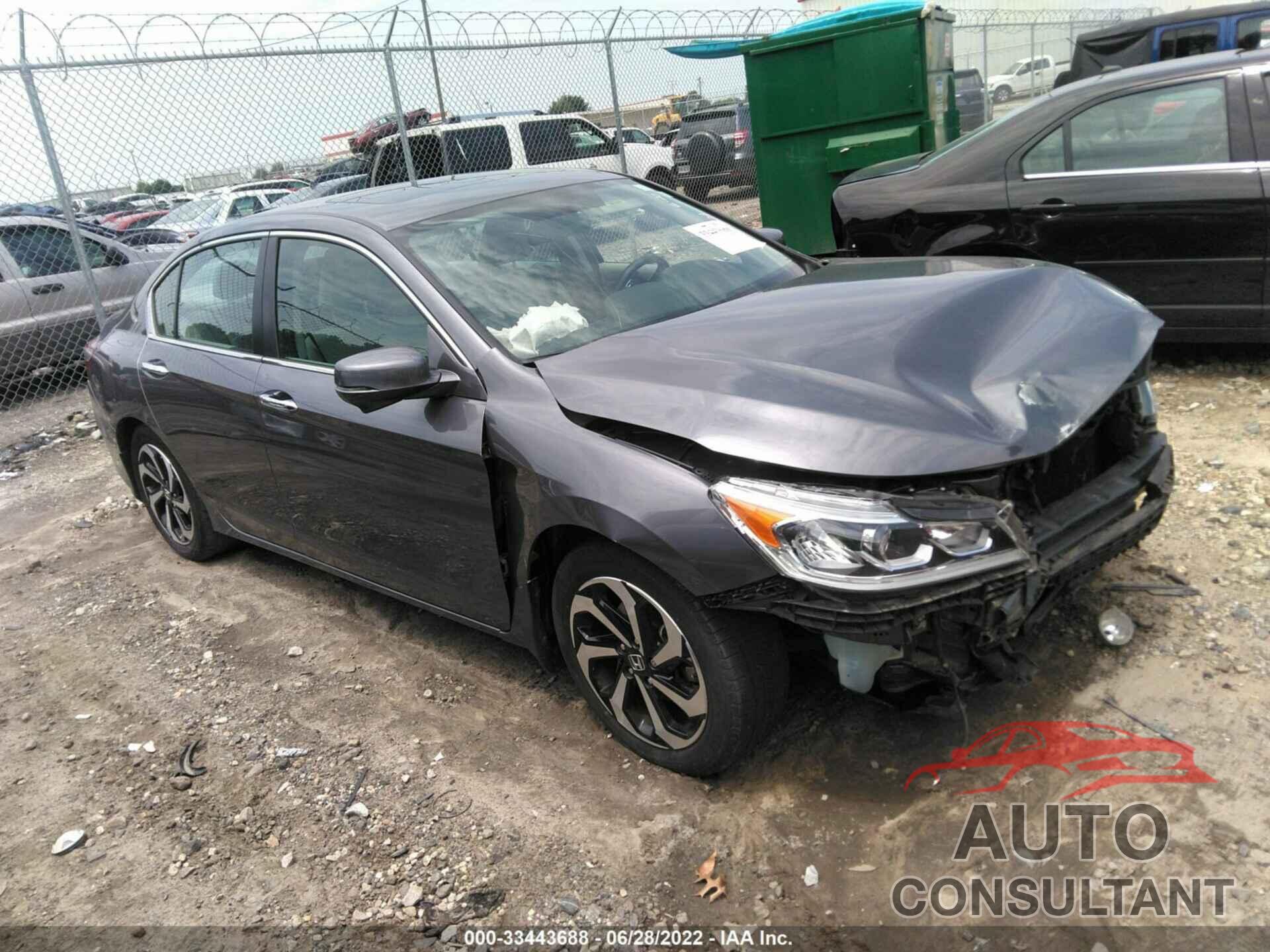 HONDA ACCORD SEDAN 2017 - 1HGCR2F74HA120801