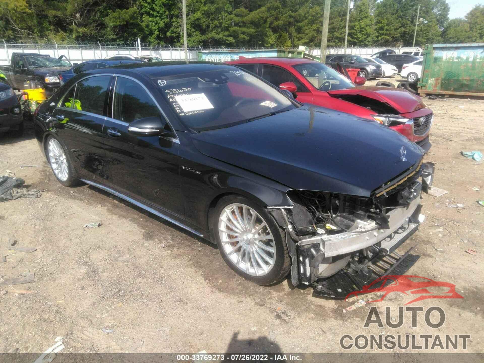 MERCEDES-BENZ S-CLASS 2018 - WDDUG7KB4JA342329
