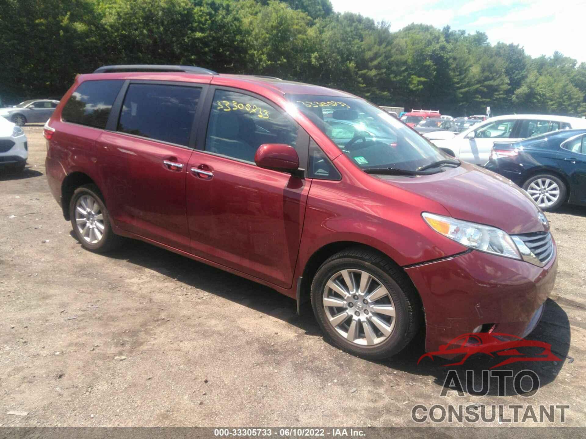 TOYOTA SIENNA 2017 - 5TDDZ3DC4HS183859