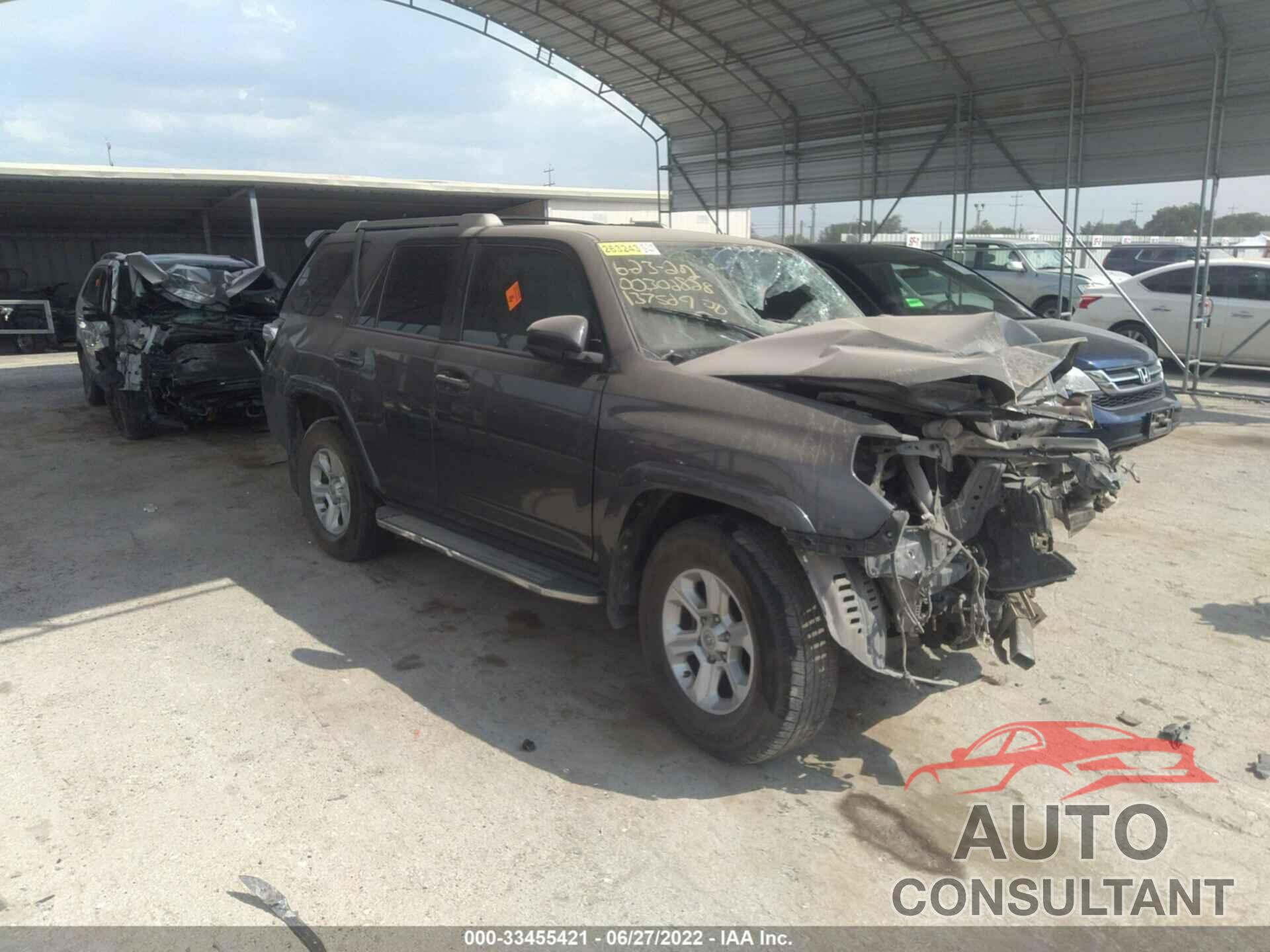 TOYOTA 4RUNNER 2016 - JTEZU5JR5G5137529