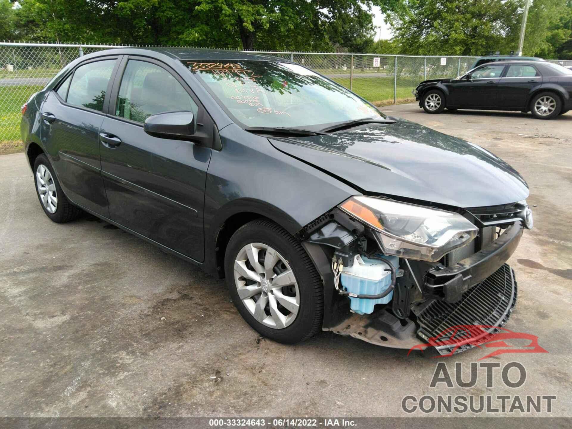 TOYOTA COROLLA 2016 - 2T1BURHE6GC729881