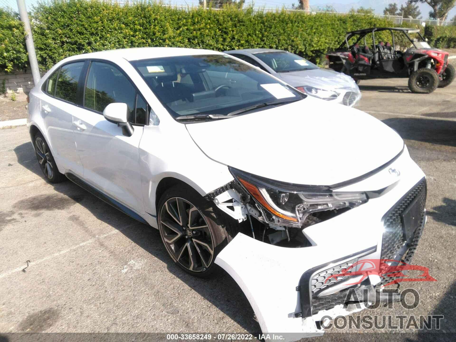 TOYOTA COROLLA 2022 - JTDS4MCE8N3502563