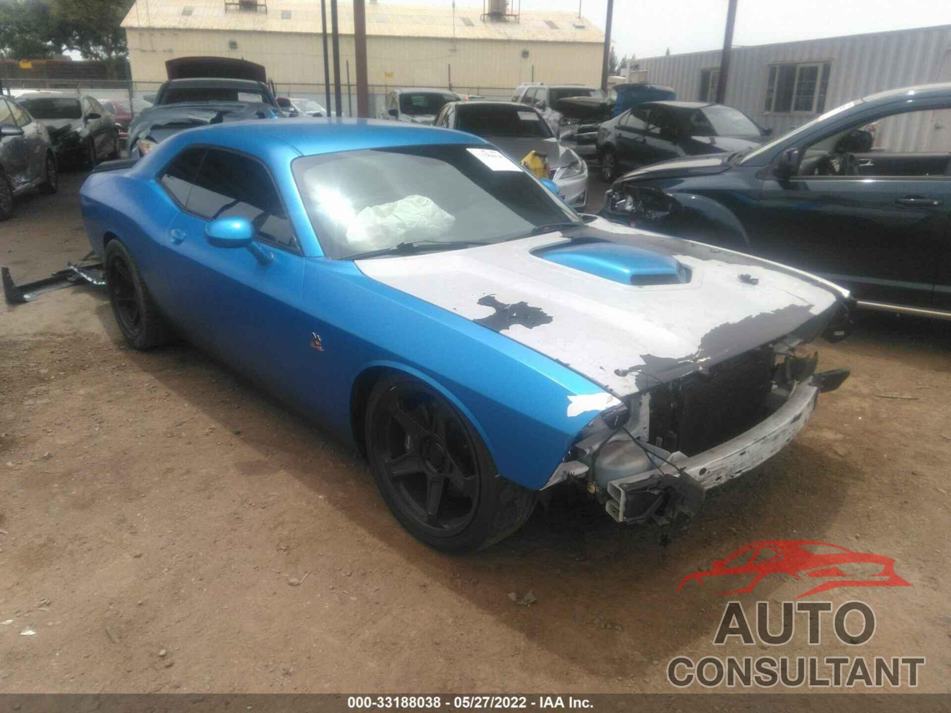 DODGE CHALLENGER 2016 - 2C3CDZFJ2GH345658