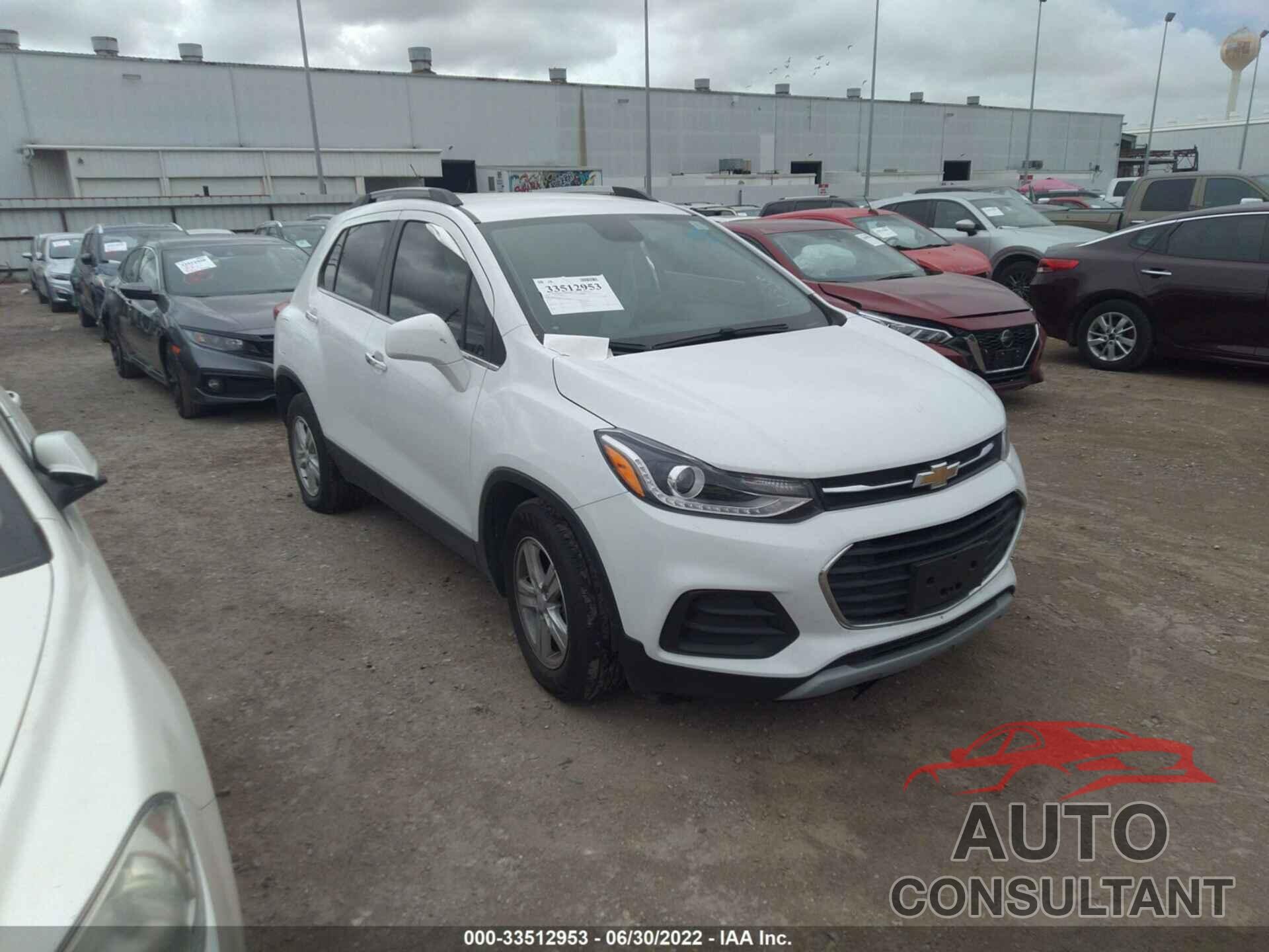 CHEVROLET TRAX 2019 - KL7CJLSB1KB811188