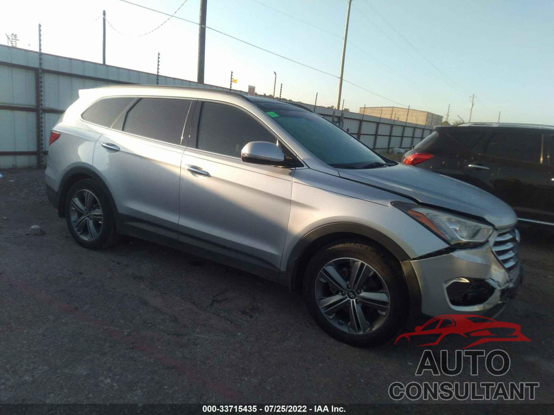 HYUNDAI SANTA FE 2016 - KM8SR4HF5GU156869