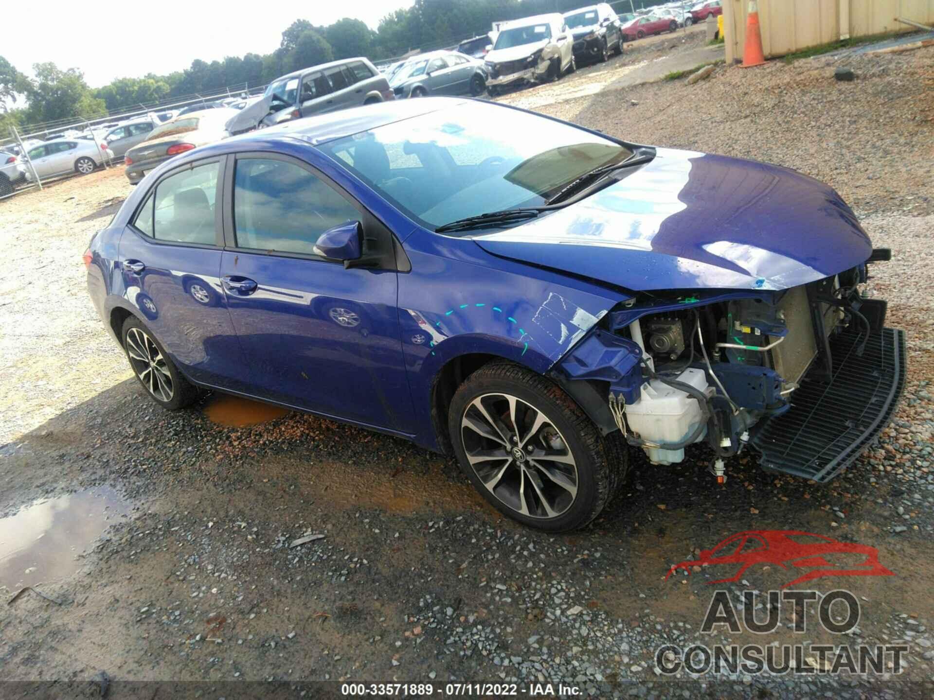 TOYOTA COROLLA 2017 - 2T1BURHE2HC870335