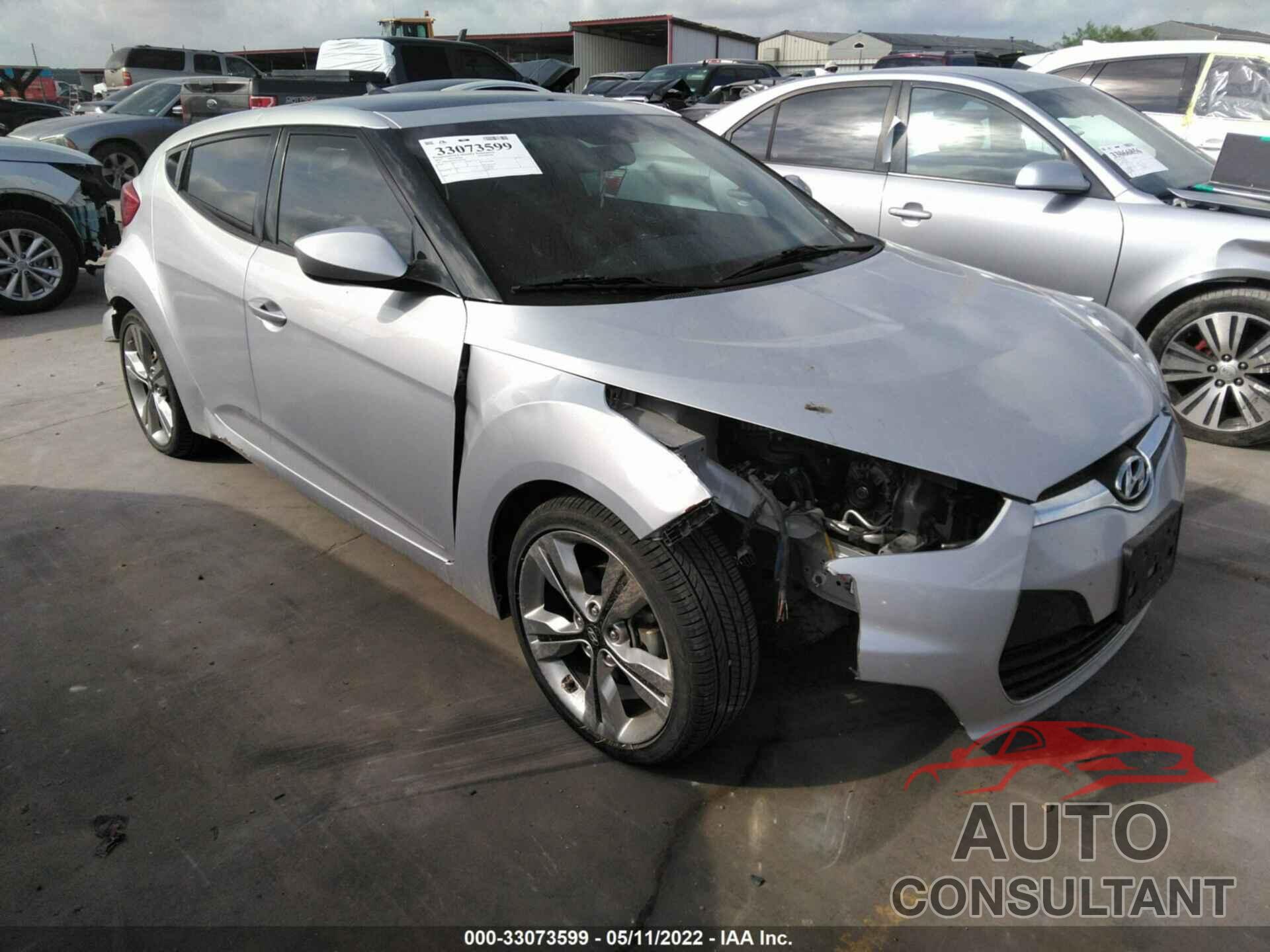 HYUNDAI VELOSTER 2016 - KMHTC6AD3GU268760