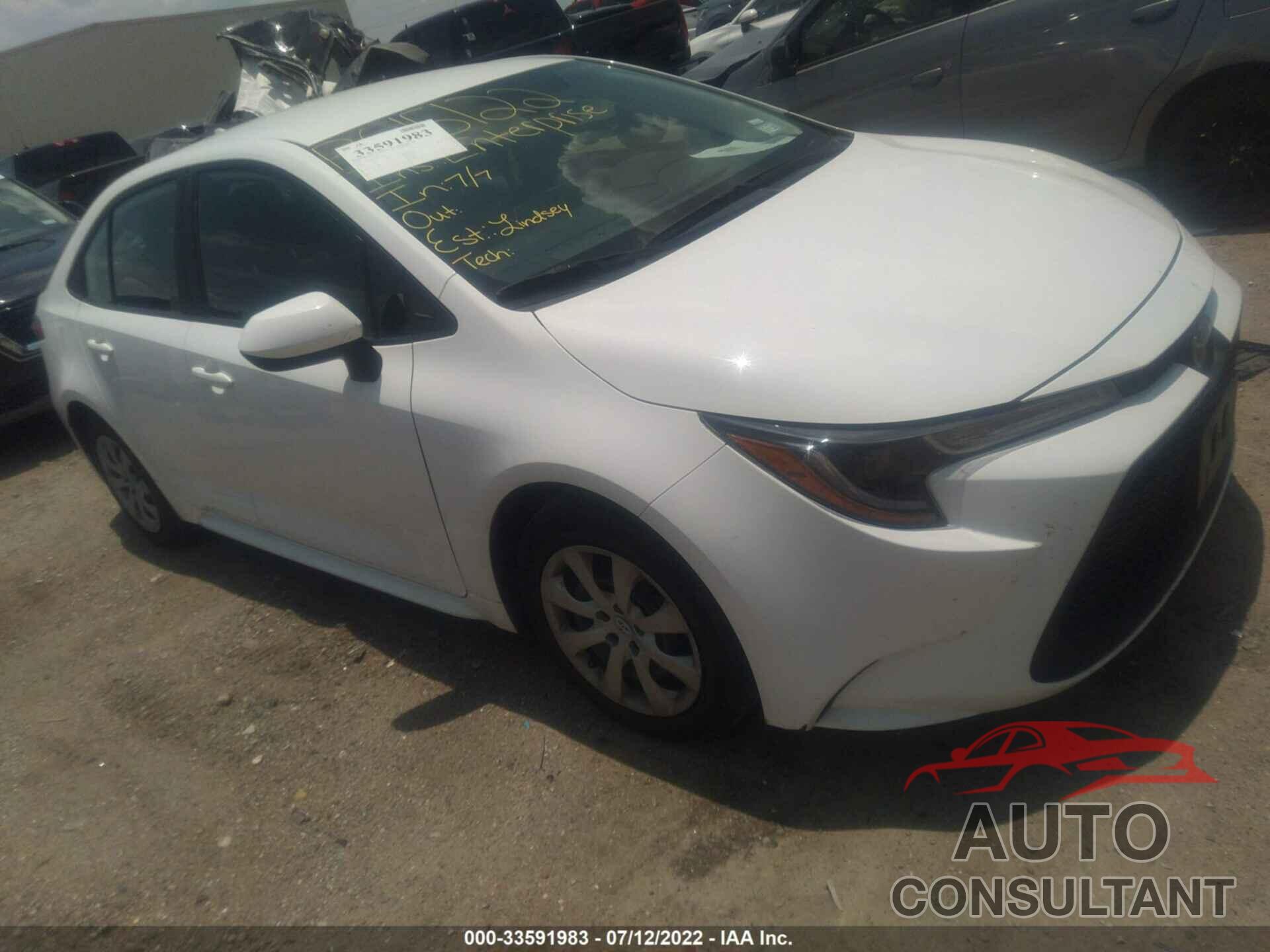 TOYOTA COROLLA 2021 - 5YFEPMAE1MP191166