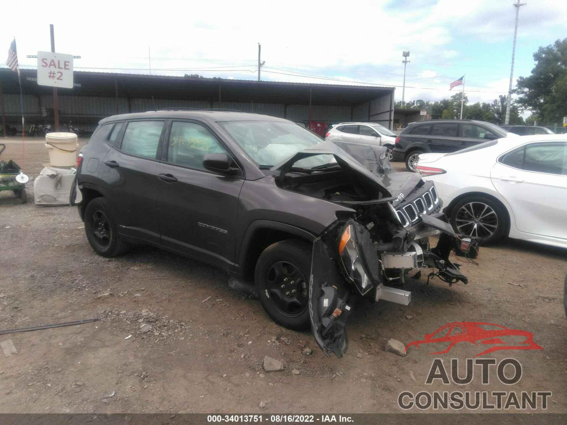 JEEP COMPASS 2019 - 3C4NJCAB3KT834886