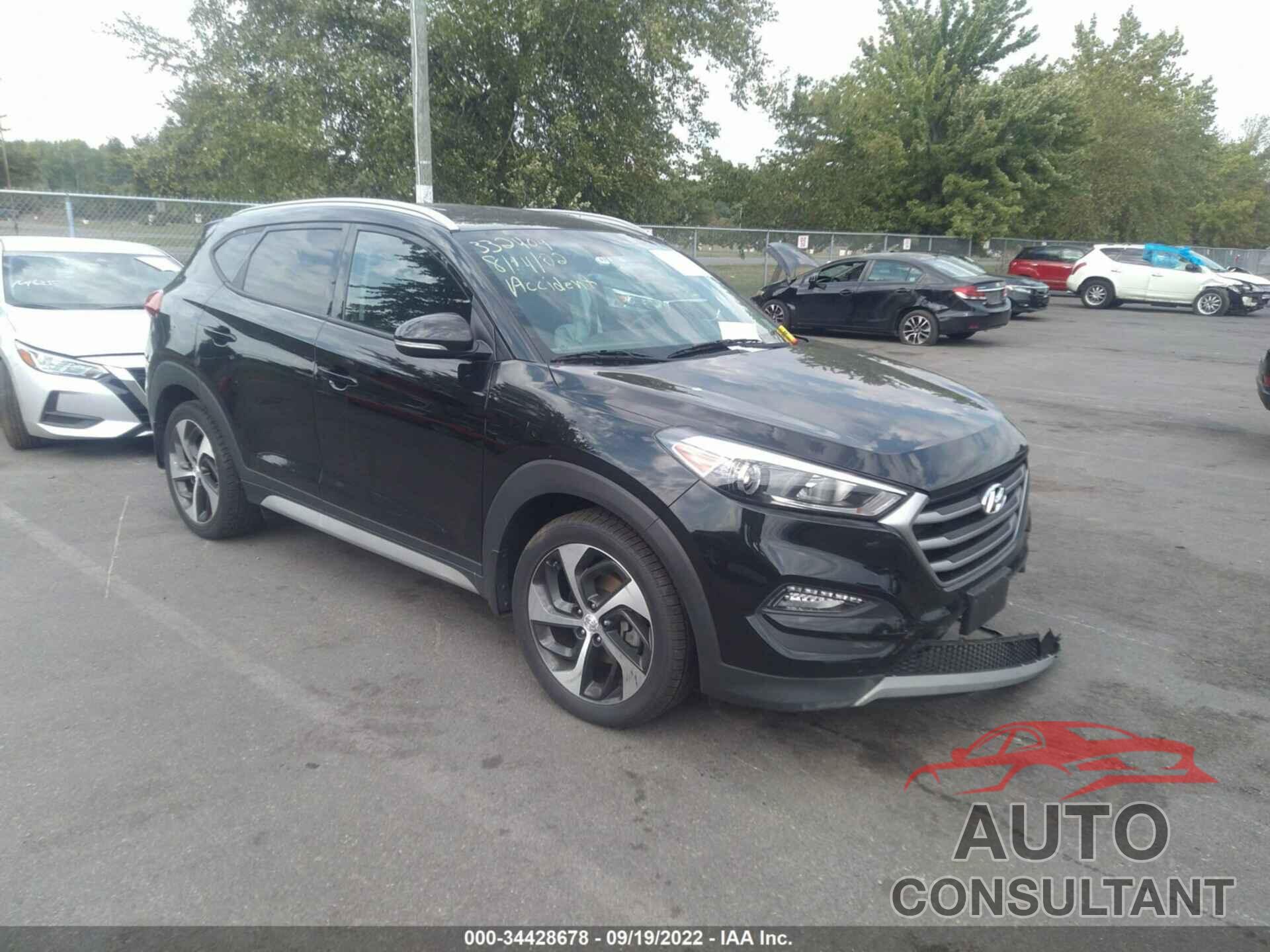 HYUNDAI TUCSON 2018 - KM8J3CAL5JU755835