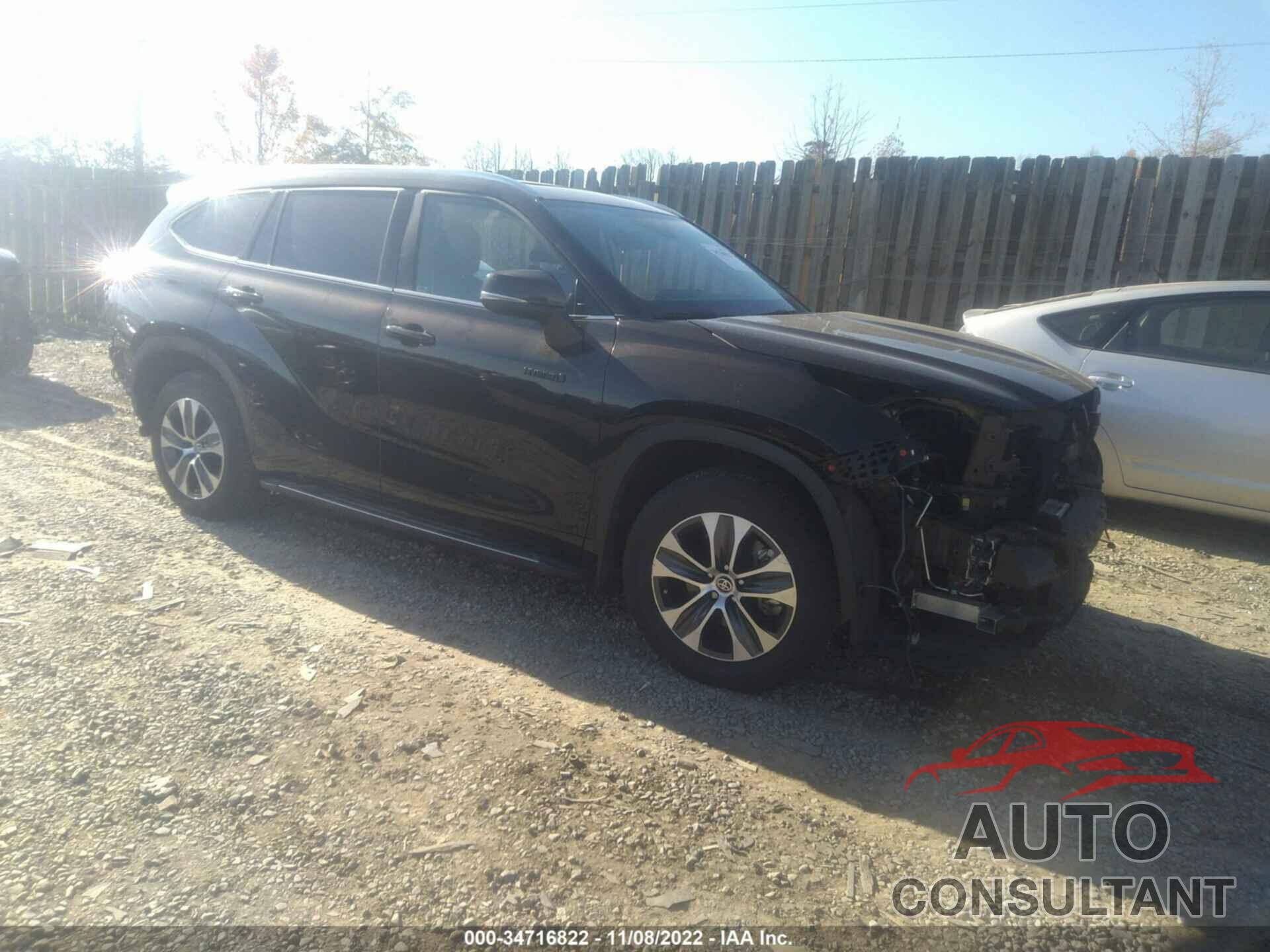 TOYOTA HIGHLANDER 2021 - 5TDHBRCH8MS060033