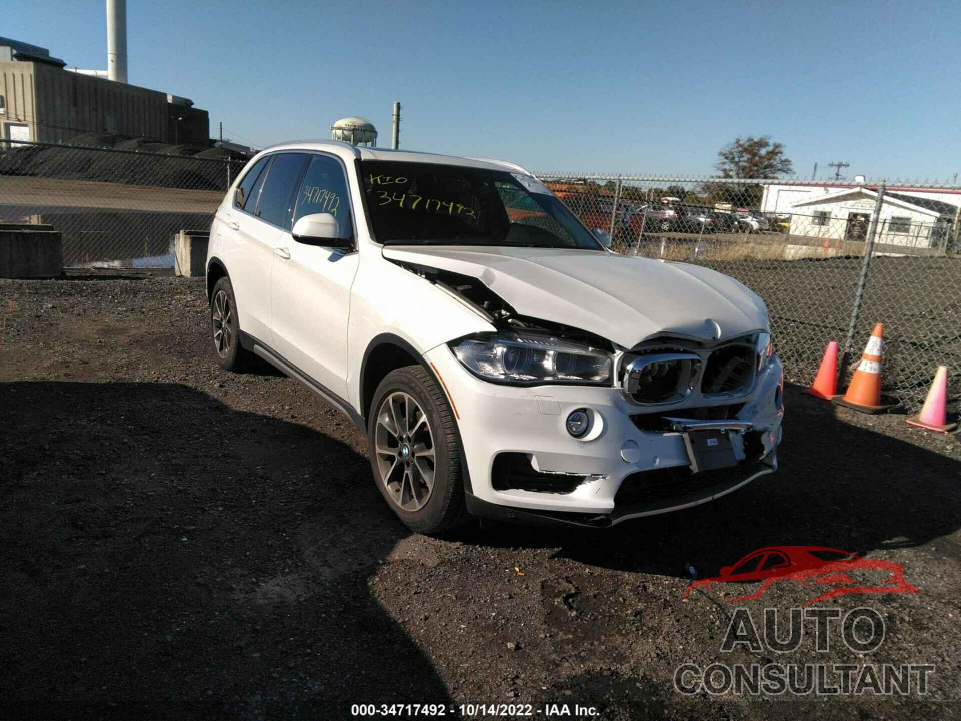 BMW X5 2017 - 5UXKR0C53H0V65276