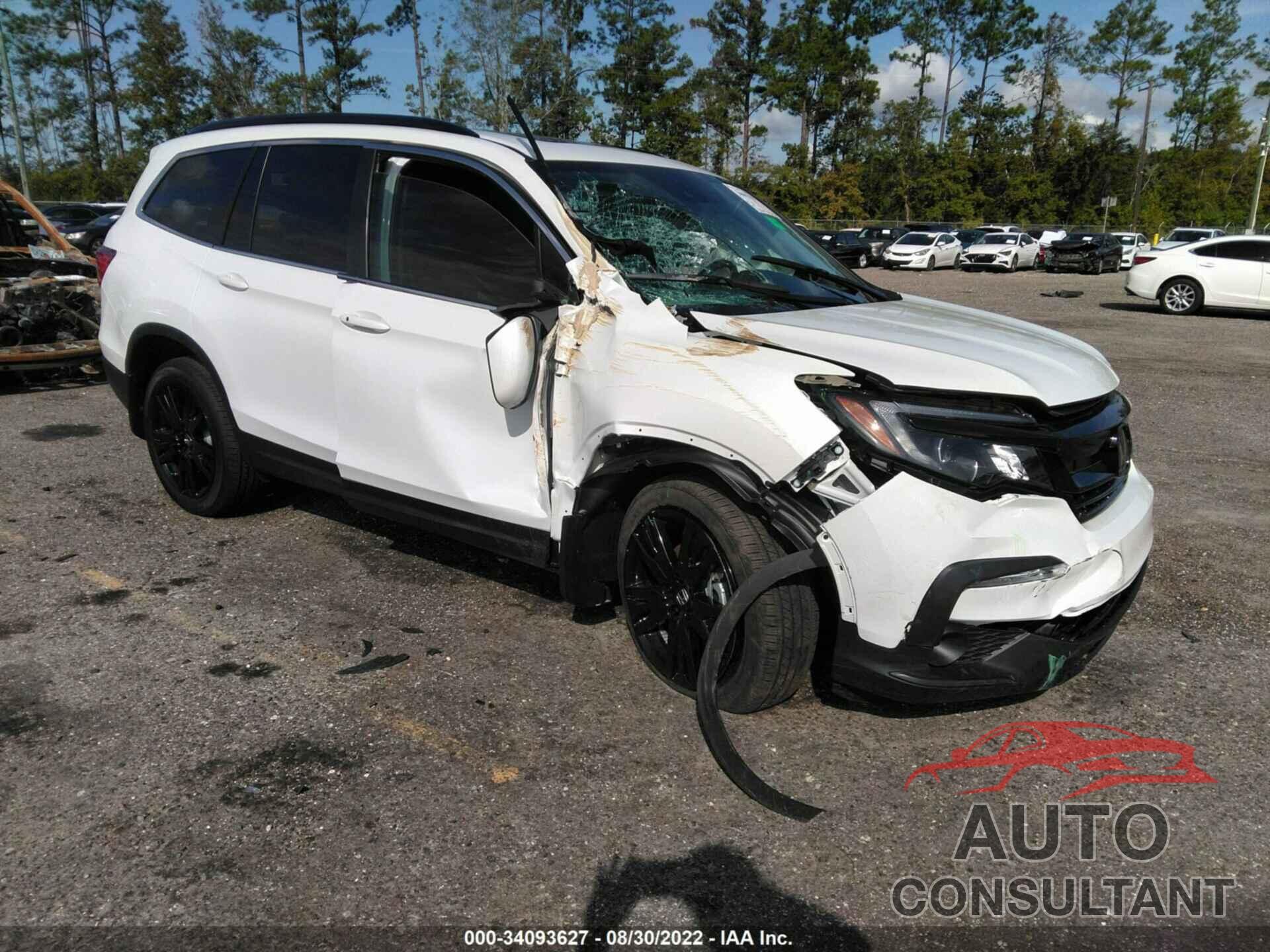HONDA PILOT 2022 - 5FNYF5H23NB027822