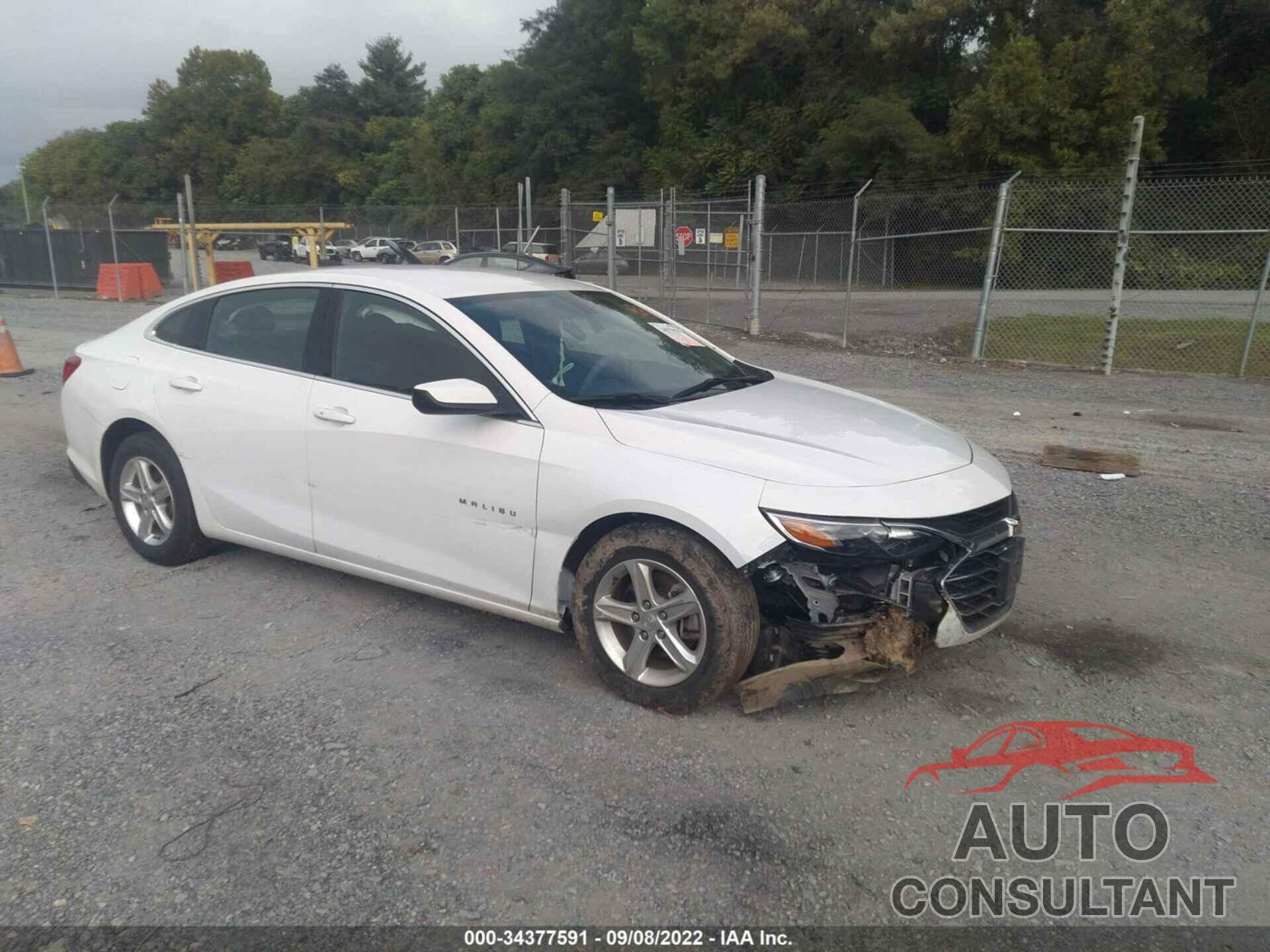 CHEVROLET MALIBU 2021 - 1G1ZB5ST1MF038337