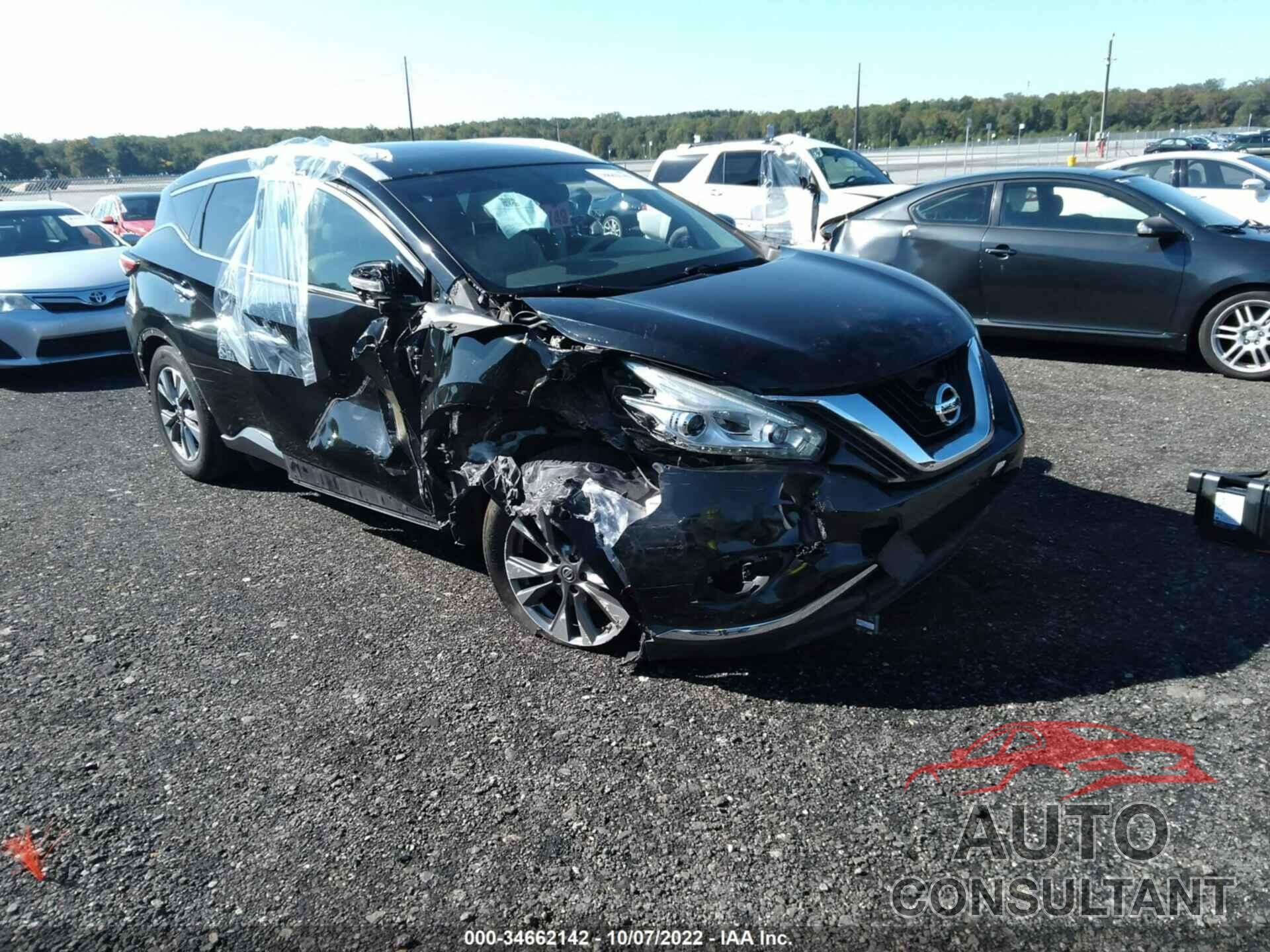 NISSAN MURANO 2016 - 5N1AZ2MH0GN153184