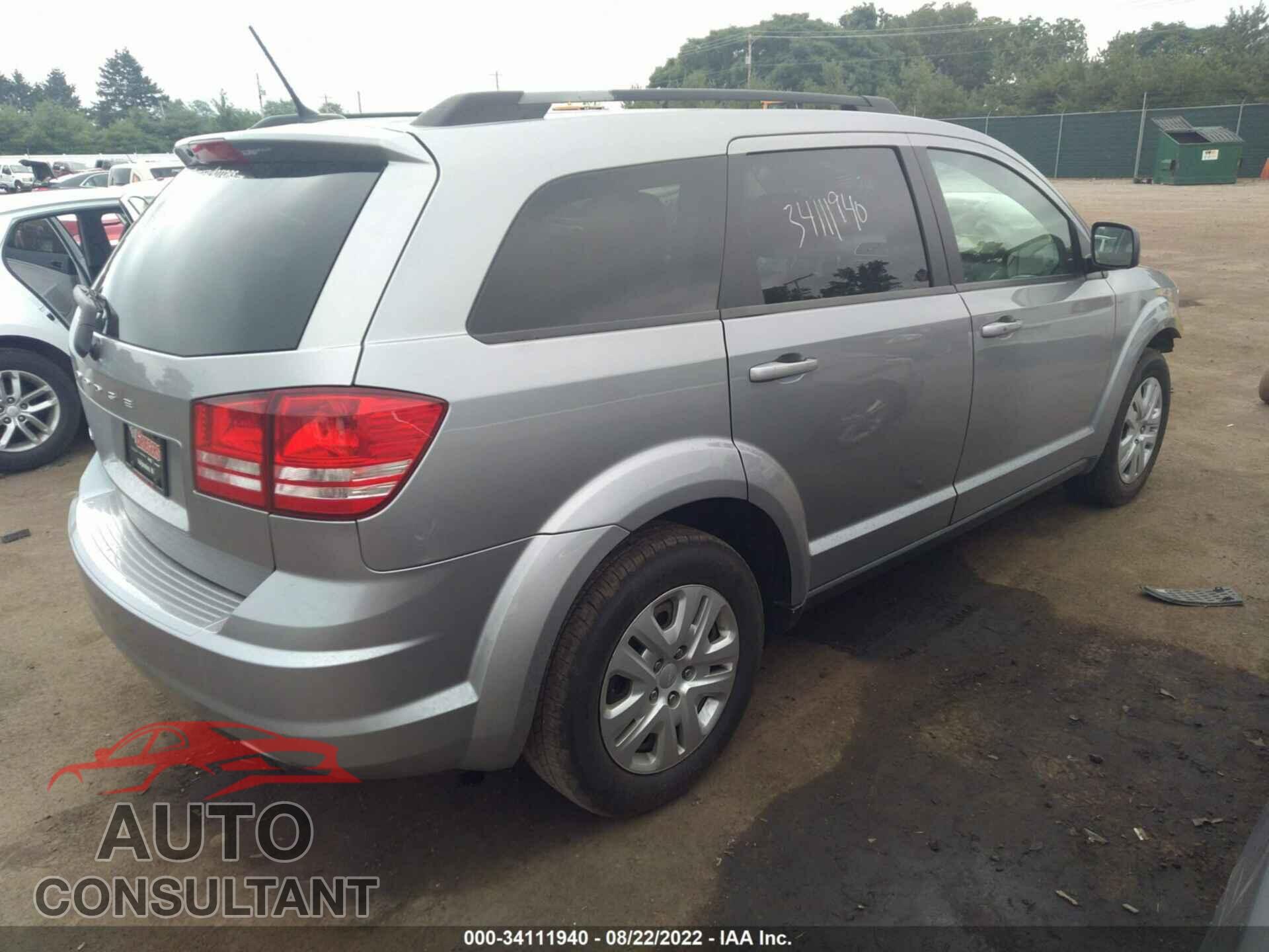DODGE JOURNEY 2017 - 3C4PDCAB7HT586974