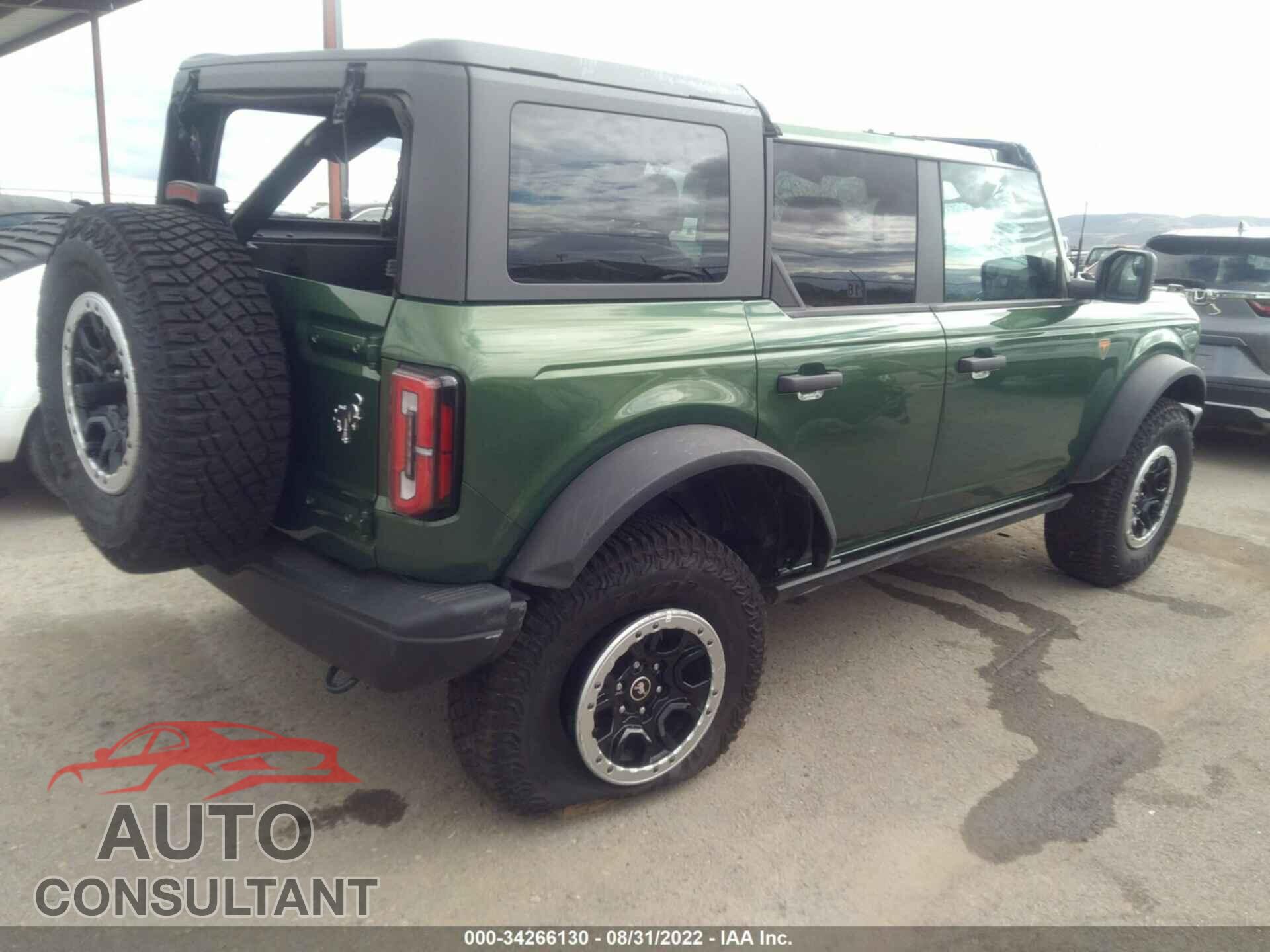FORD BRONCO 2022 - 1FMEE5DH0NLB10665