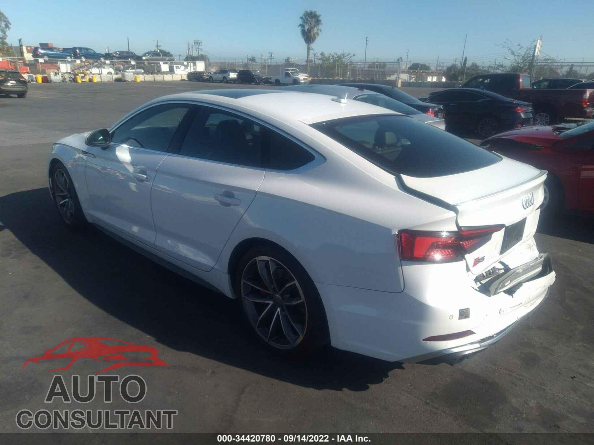 AUDI S5 SPORTBACK 2018 - WAUC4CF5XJA047549