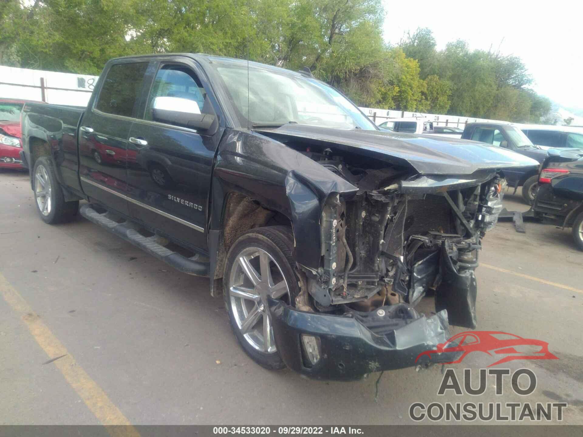 CHEVROLET SILVERADO 1500 2017 - 3GCUKSEJXHG335394