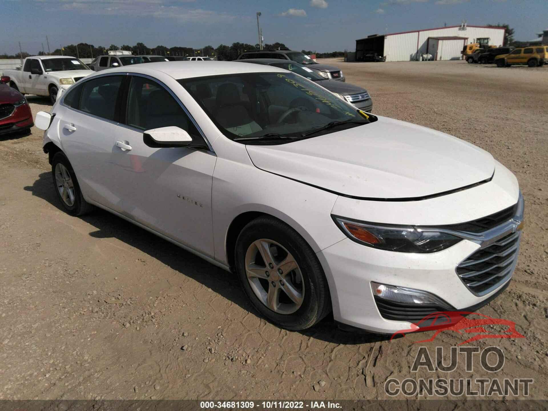 CHEVROLET MALIBU 2021 - 1G1ZC5ST3MF033265
