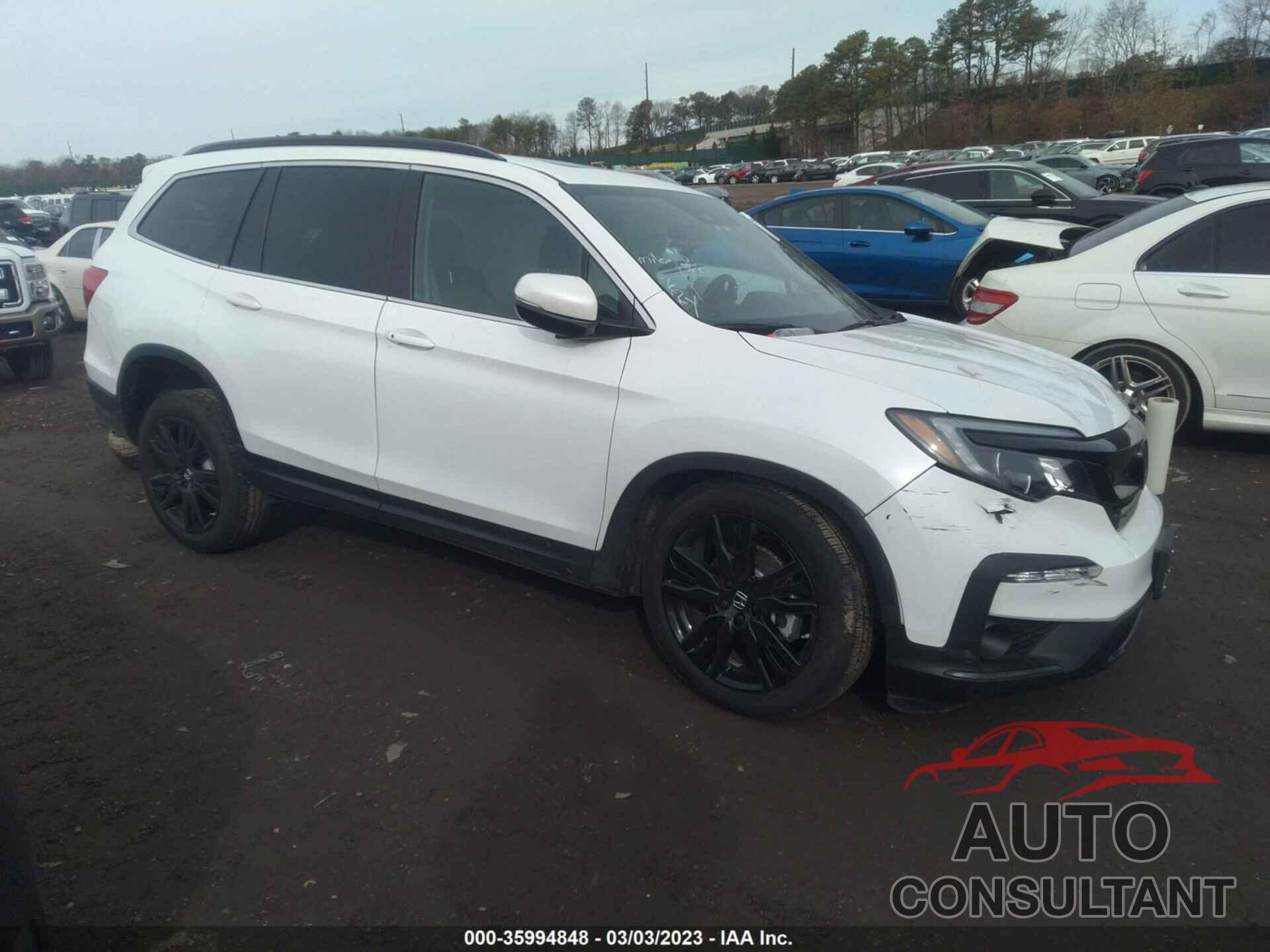 HONDA PILOT 2022 - 5FNYF6H20NB067815