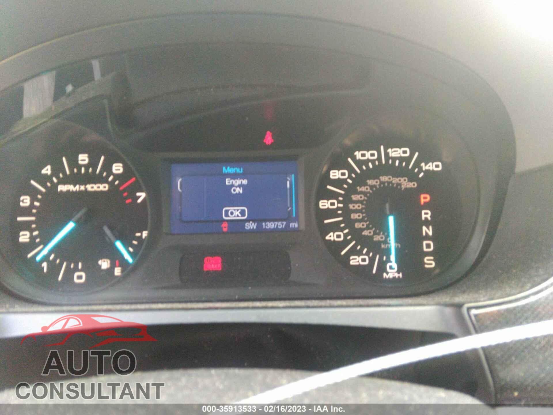 FORD EDGE 2013 - 2FMDK3GC3DBC74032