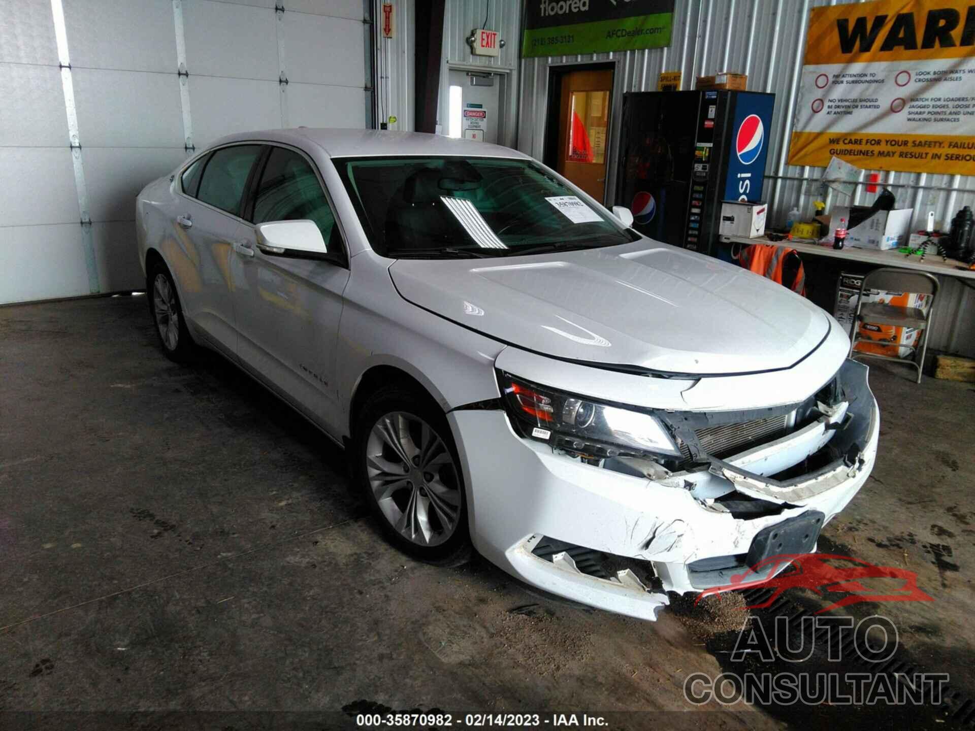 CHEVROLET IMPALA 2015 - 2G1125S32F9108548