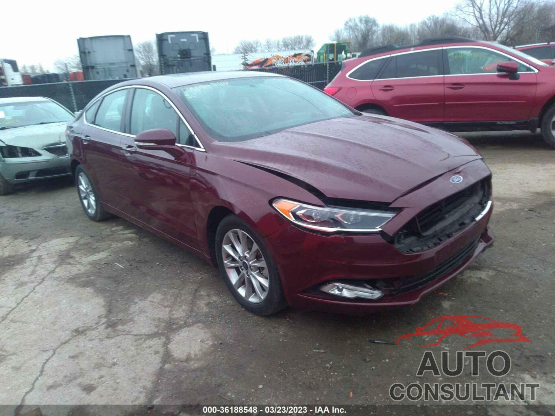 FORD FUSION 2017 - 3FA6P0HD8HR349437