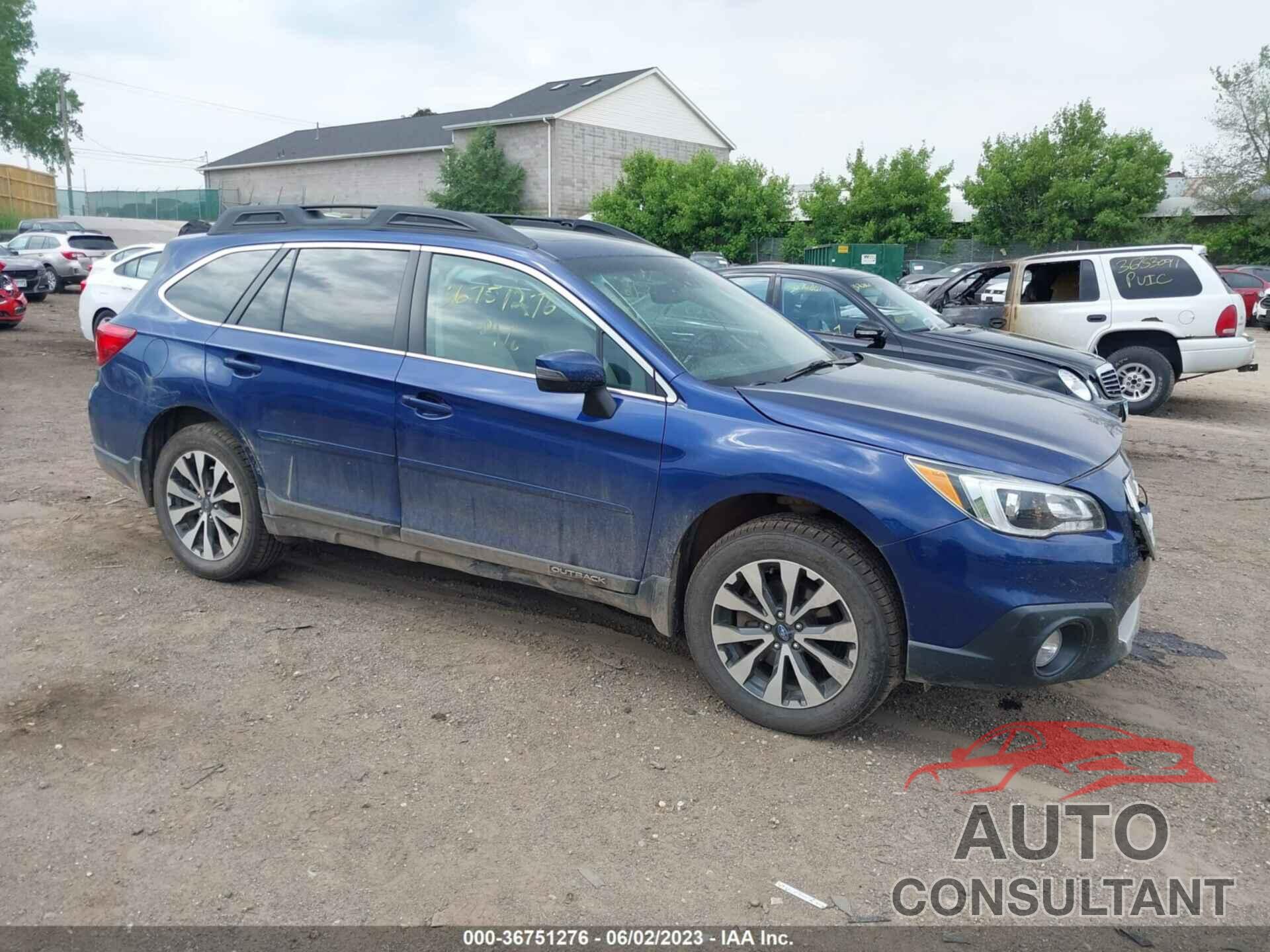 SUBARU OUTBACK 2016 - 4S4BSBNC8G3356721