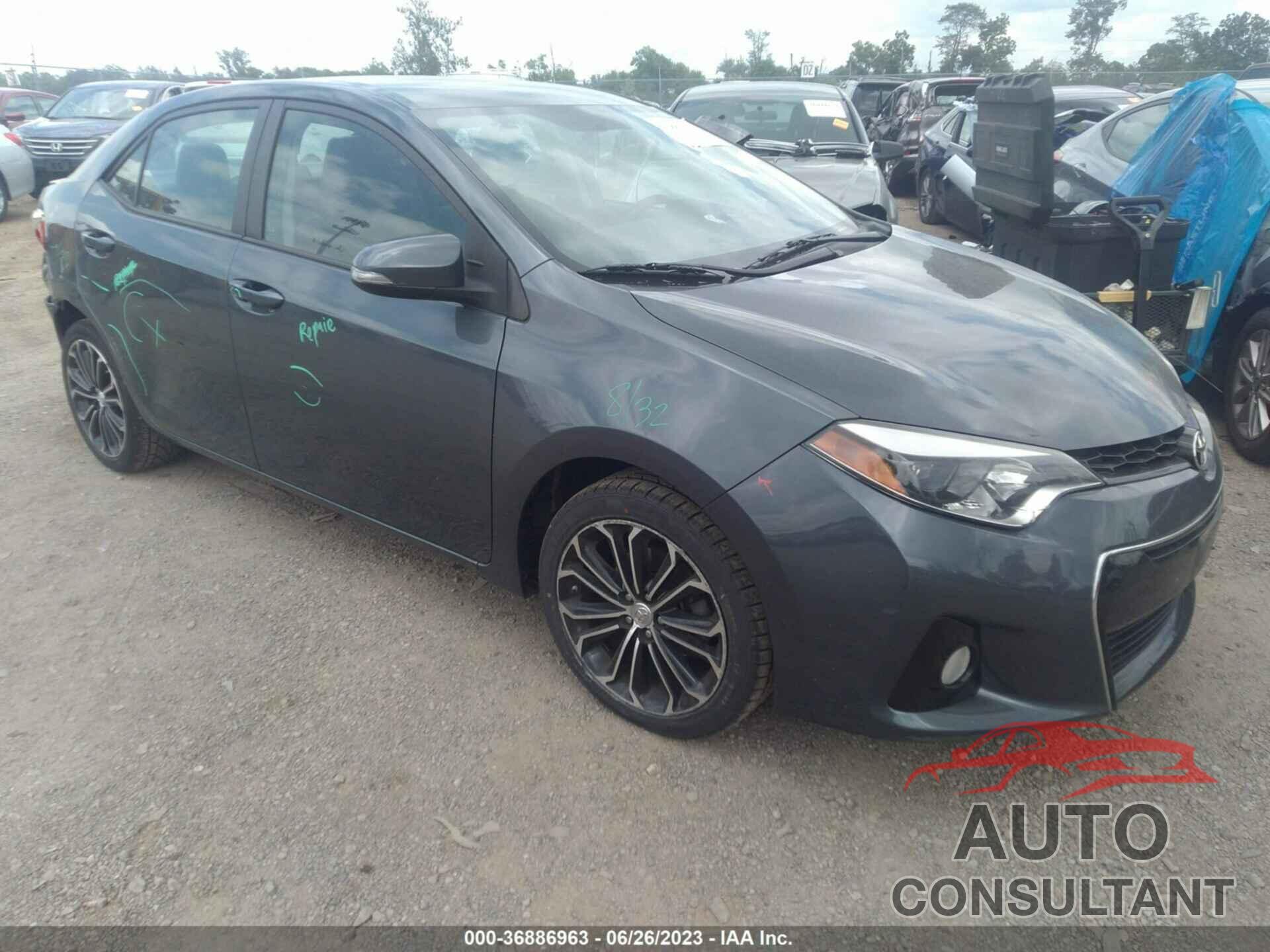 TOYOTA COROLLA 2016 - 5YFBURHE4GP544356