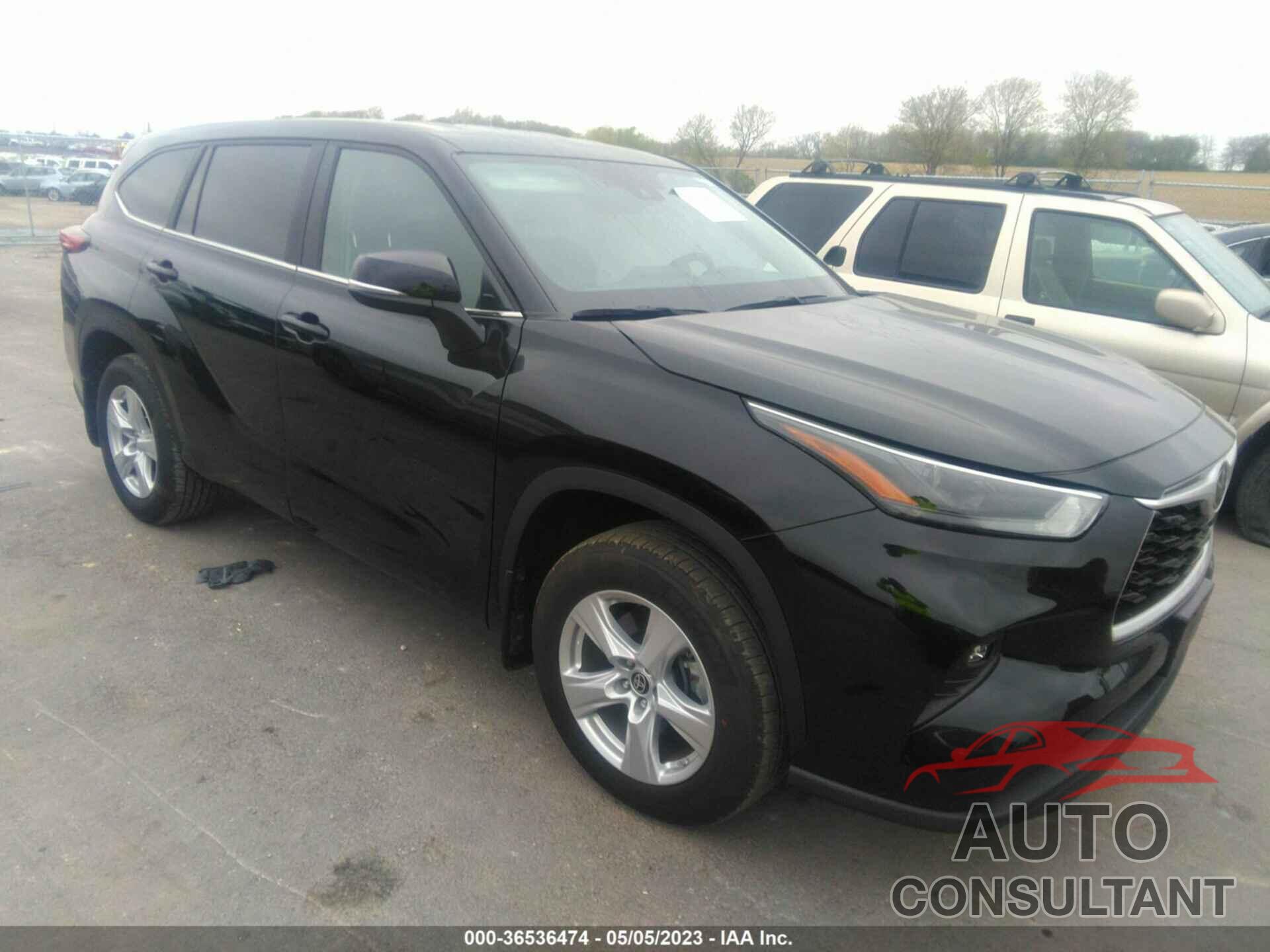 TOYOTA HIGHLANDER 2023 - 5TDKDRBH7PS500524